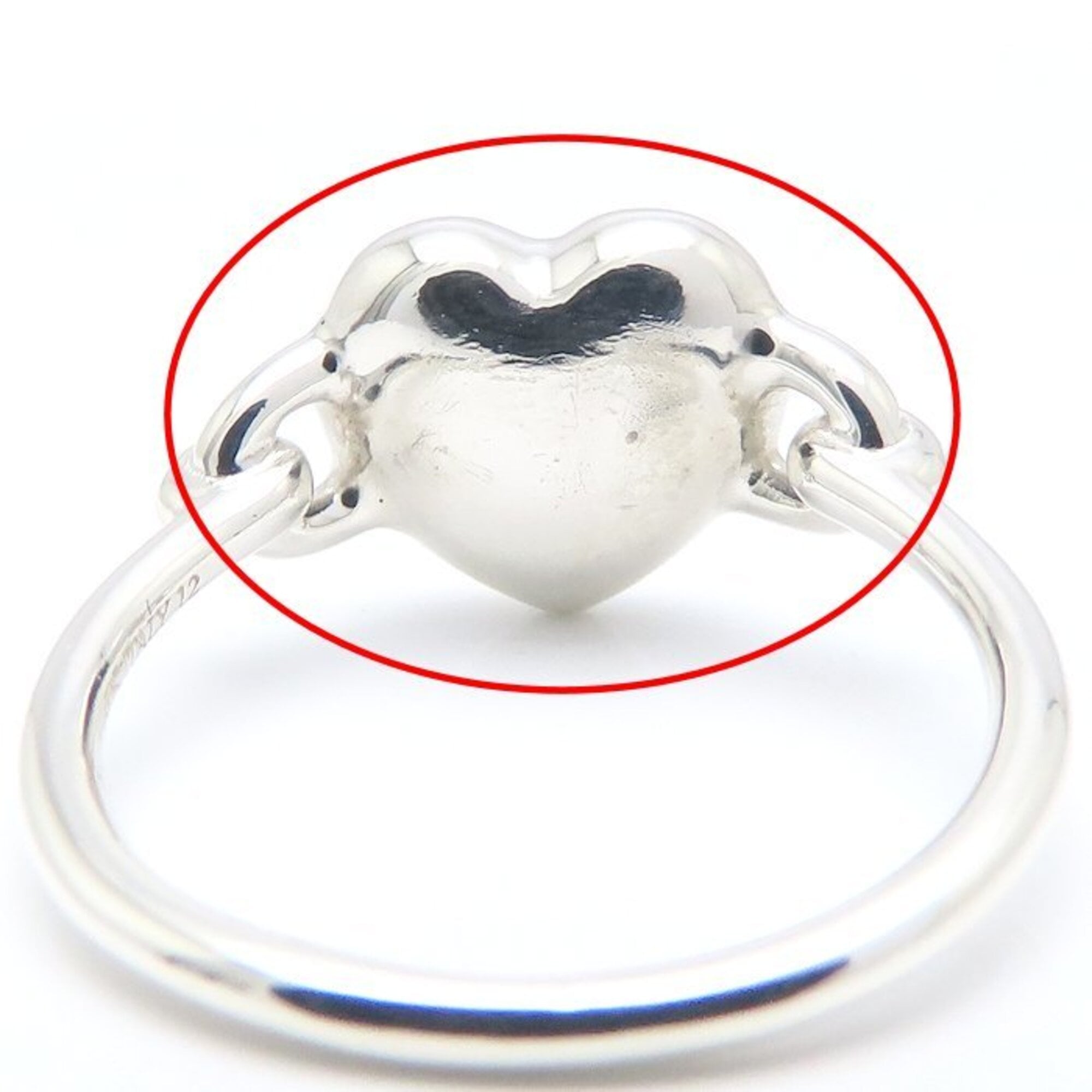 Tiffany Silver 925 Band Ring (Pre-Owned)
