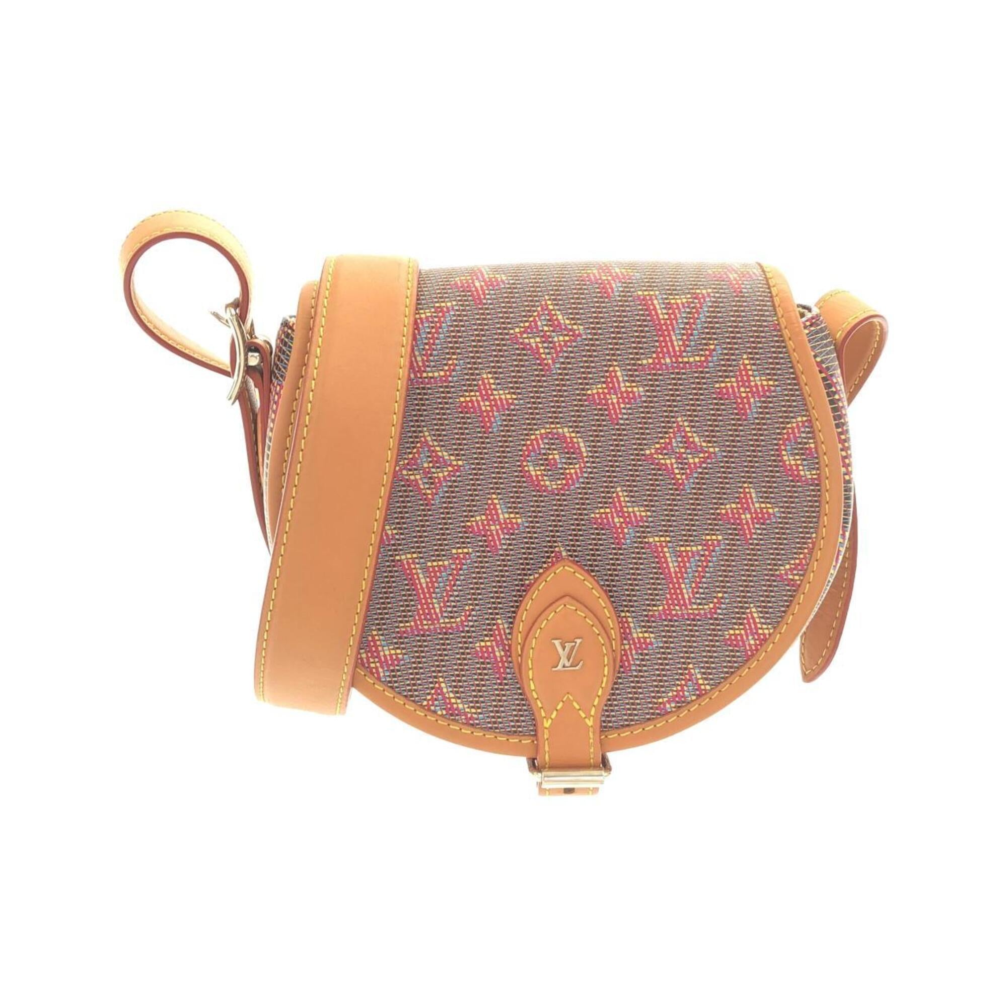 Louis Vuitton Pink Rose Leather Shoulder Bag (Pre-Owned)