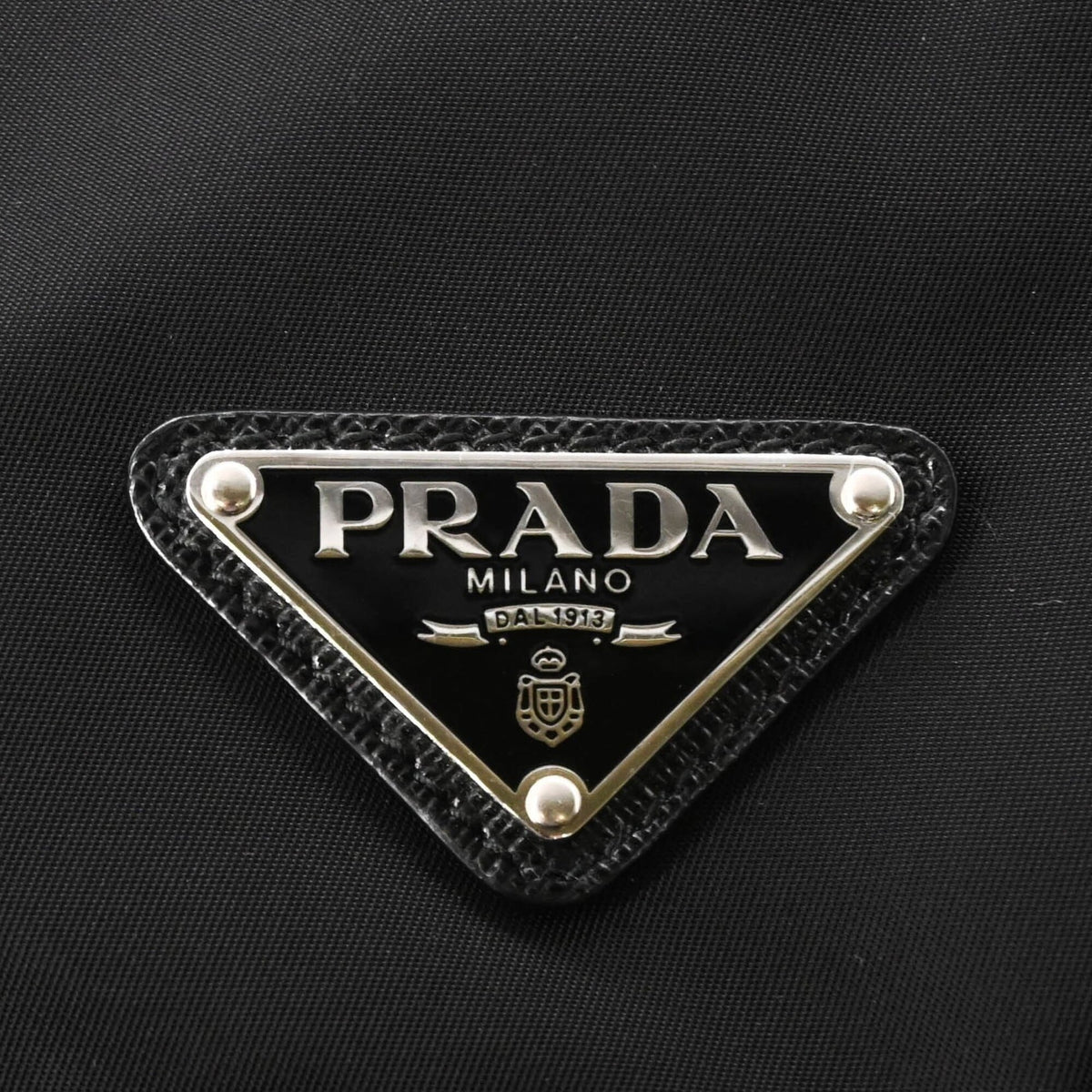 Prada Black Nylon Backpack (Pre-Owned)