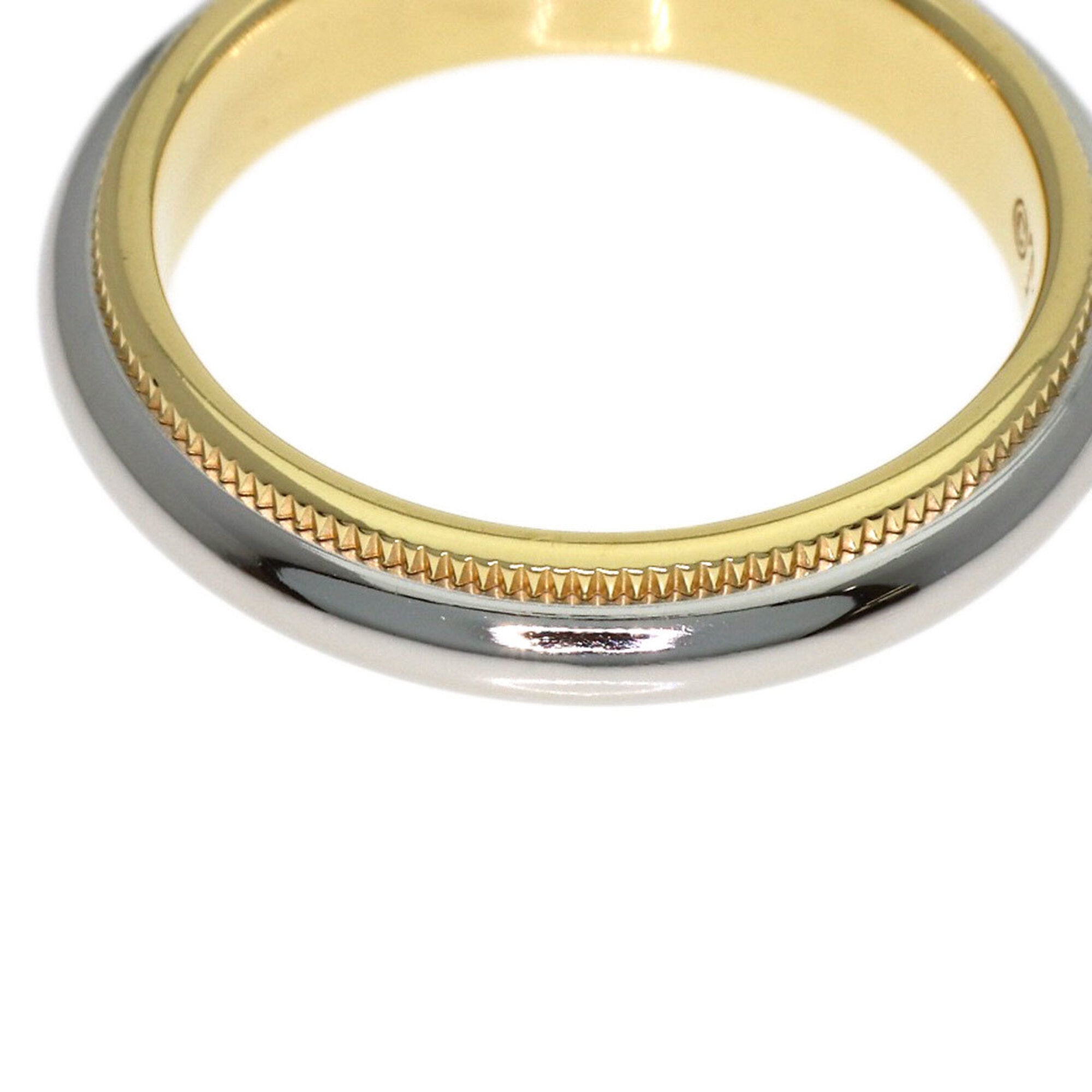 Tiffany Yellow Gold (18K) Platinum 950 Band Ring (Pre-Owned)