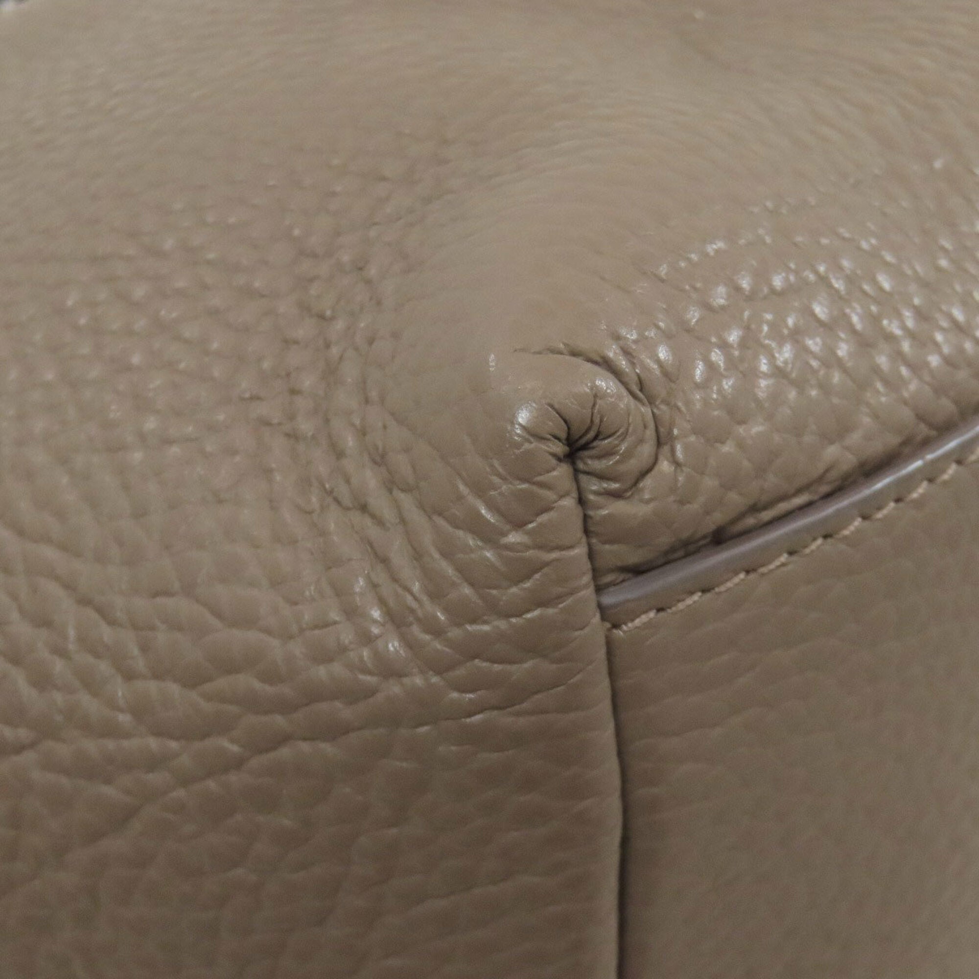 Jimmy Choo Grayish Leather Handbag (Pre-Owned)