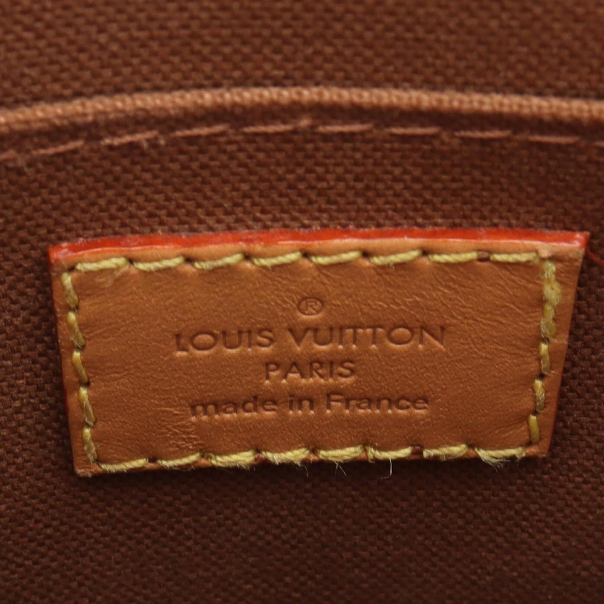 Louis Vuitton Brown Monogram Monogram Leather Handbag (Pre-Owned)