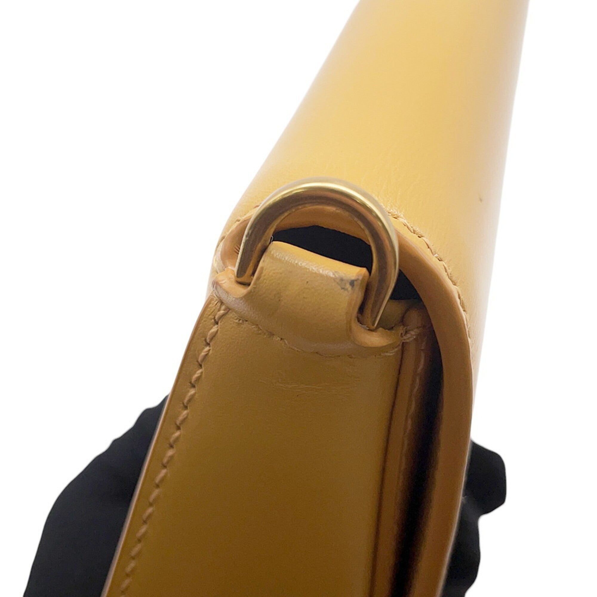 Yves Saint Laurent Yellow Leather Handbag (Pre-Owned)