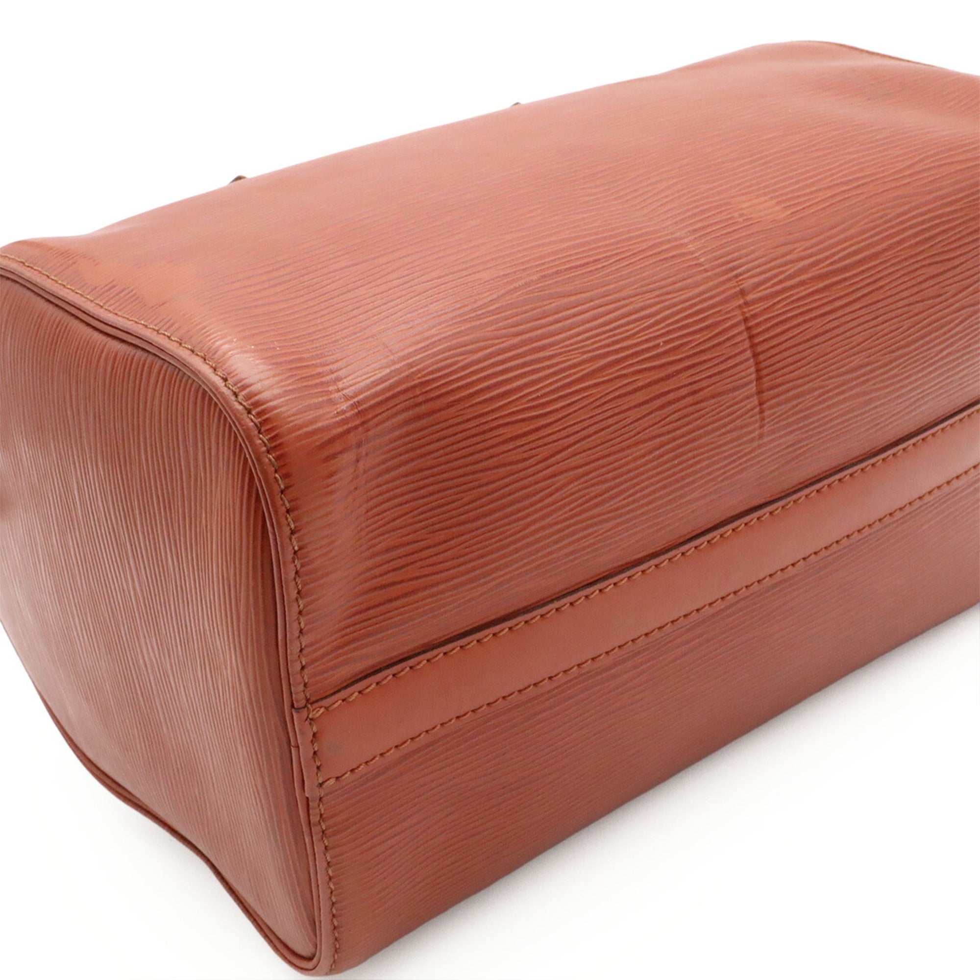 Louis Vuitton Kenyan Brown Epi Leather Boston Bag Handbag (Pre-Owned)