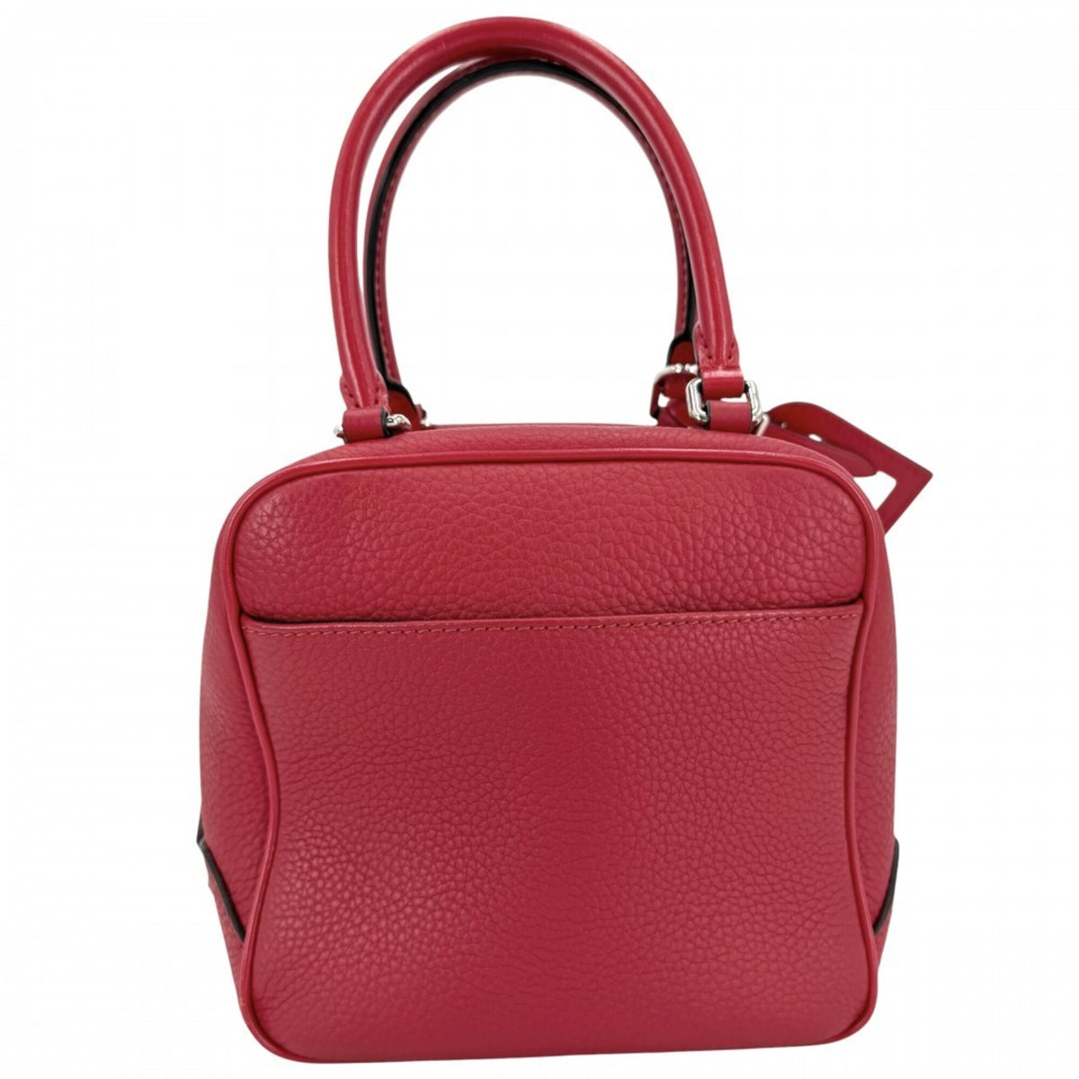Louis Vuitton Red Color Leather Handbag Shoulder Bag (Pre-Owned)