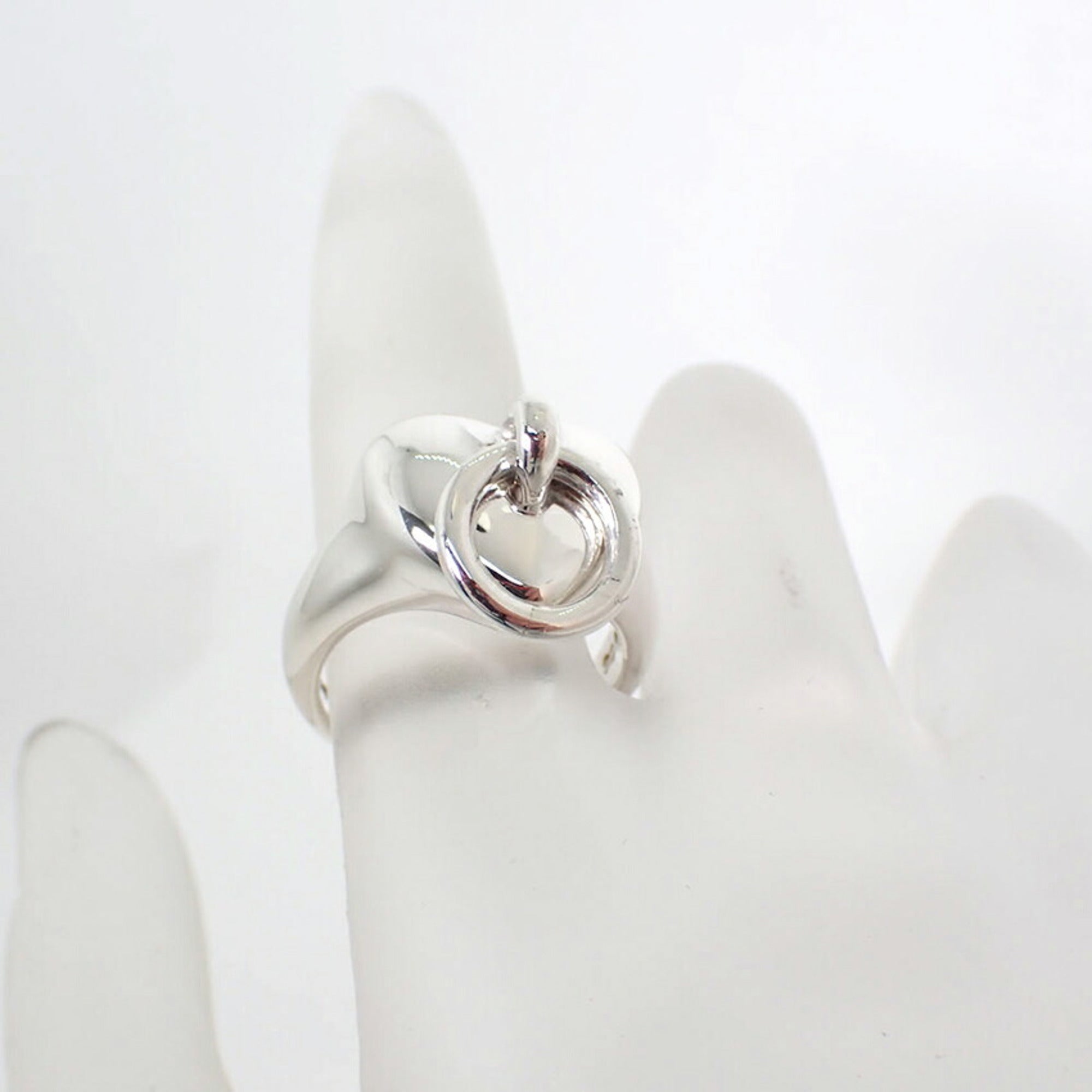 Tiffany Yellow Gold (18K) Sterling Silver 925 Band Ring (Pre-Owned)
