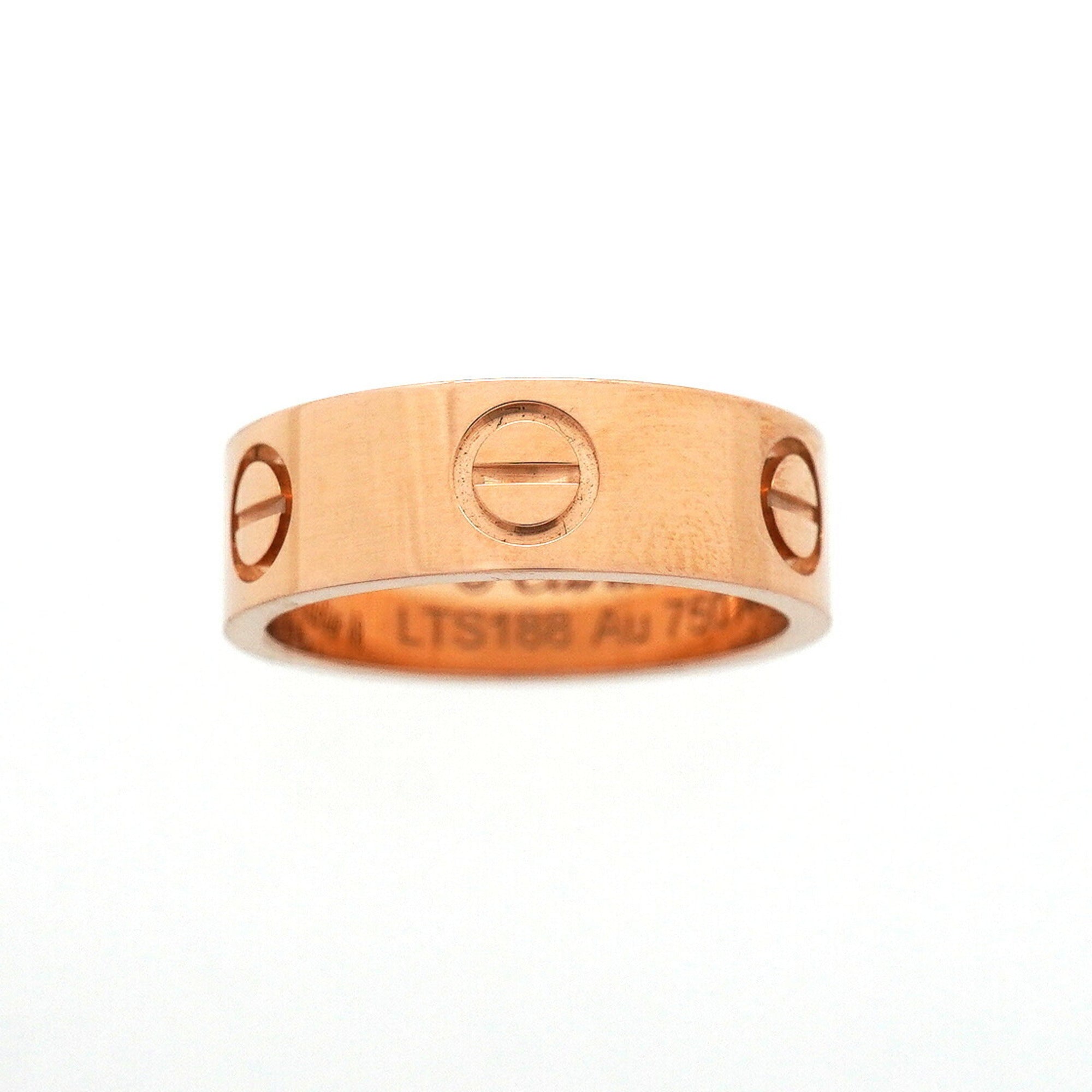 Cartier Pink Gold (18K) Band Ring (Pre-Owned)