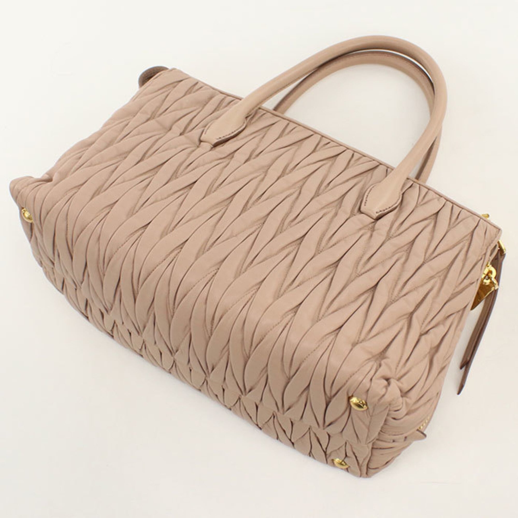 Miu Miu Pink Leather Handbag (Pre-Owned)
