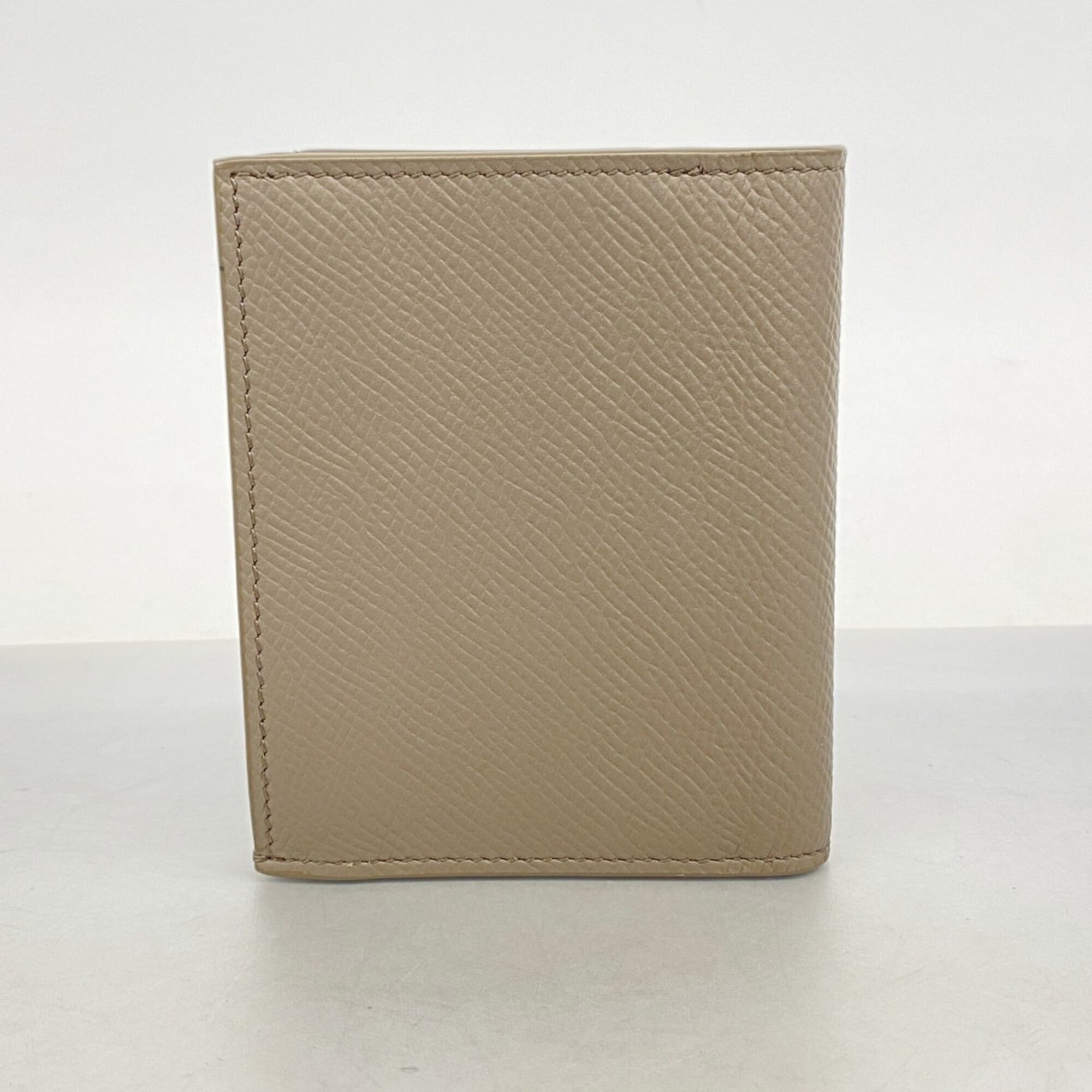 Celine Grayish Leather Wallet (Bi-Fold) (Pre-Owned)