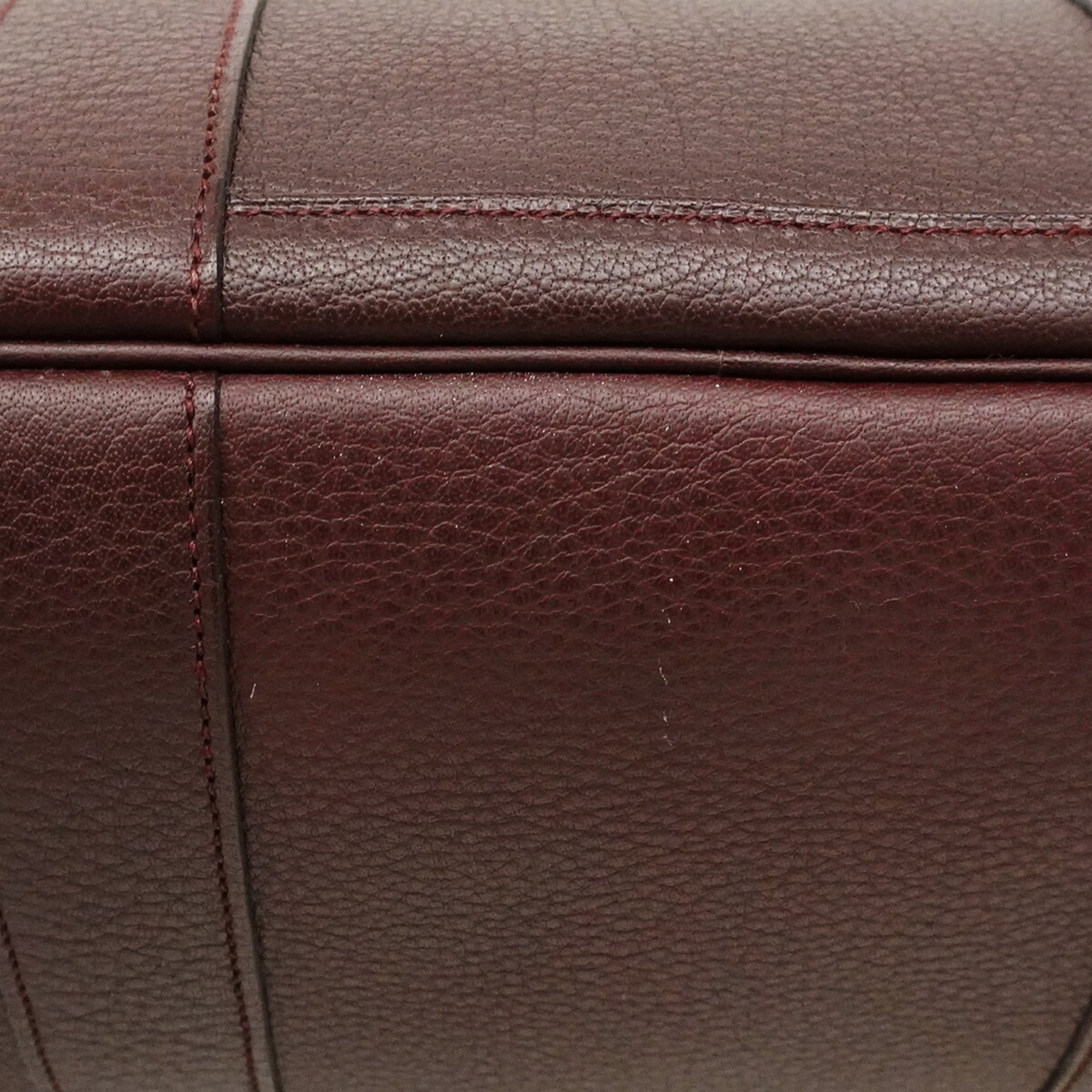 Hermes Bordeaux Negonda Leather Tote Bag (Pre-Owned)