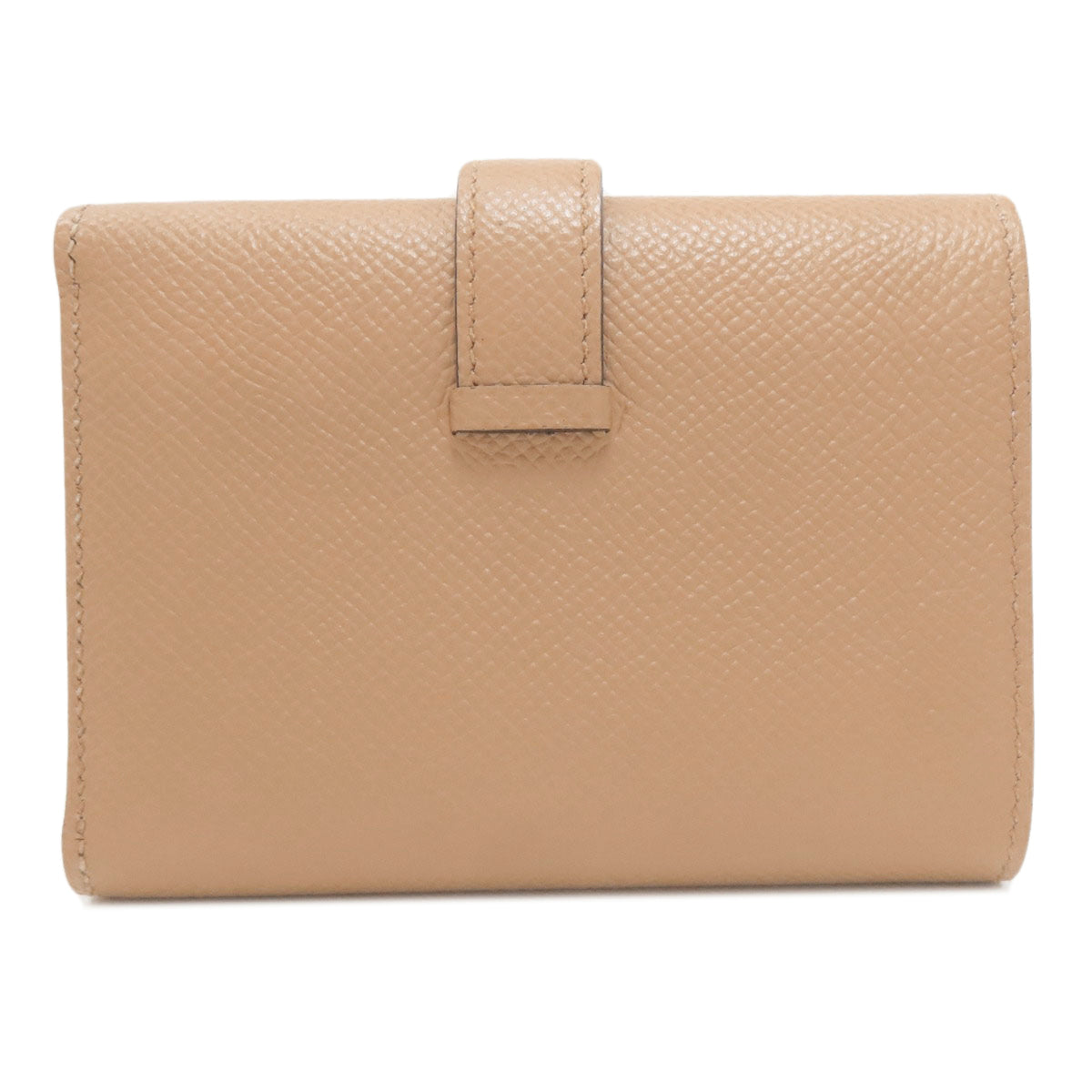 Hermes Brown Pink Epsom Leather Wallet (Bi-Fold) (Pre-Owned)