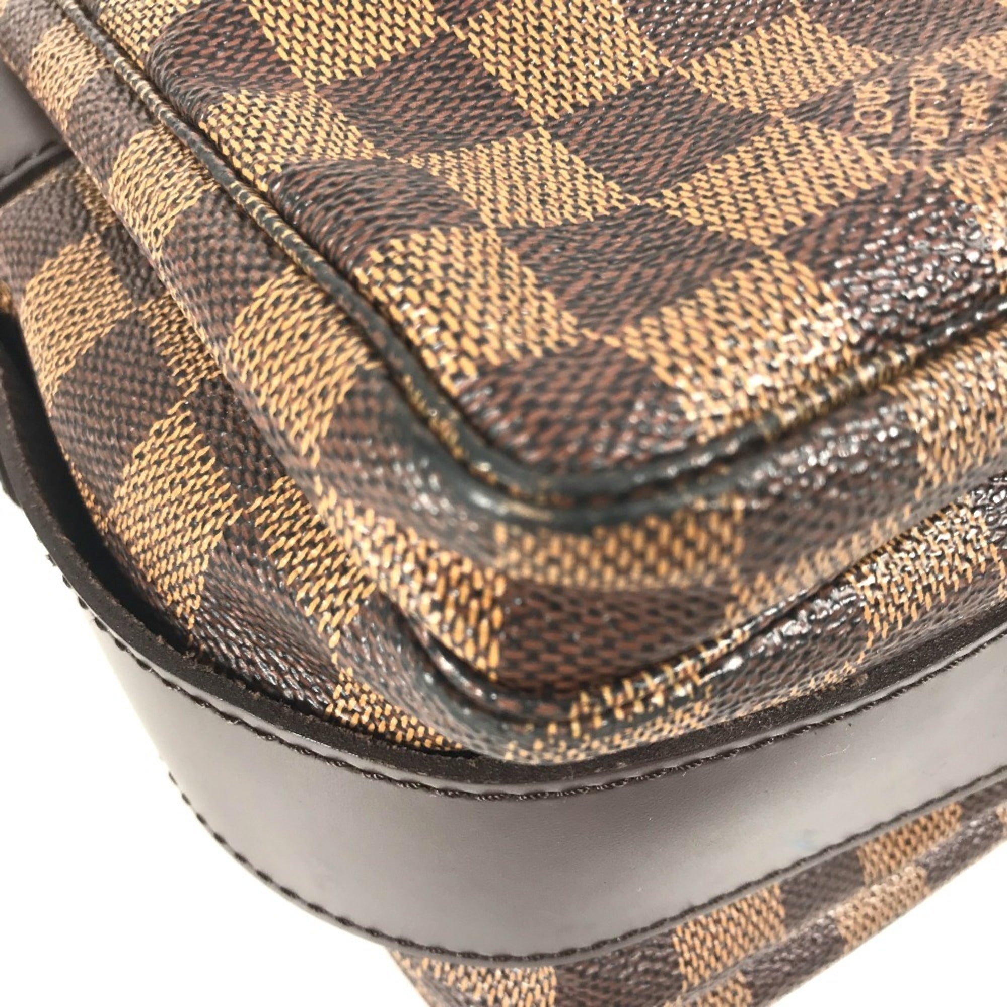 Louis Vuitton Damier Brown Ebene Damier Canvas Shoulder Bag (Pre-Owned)
