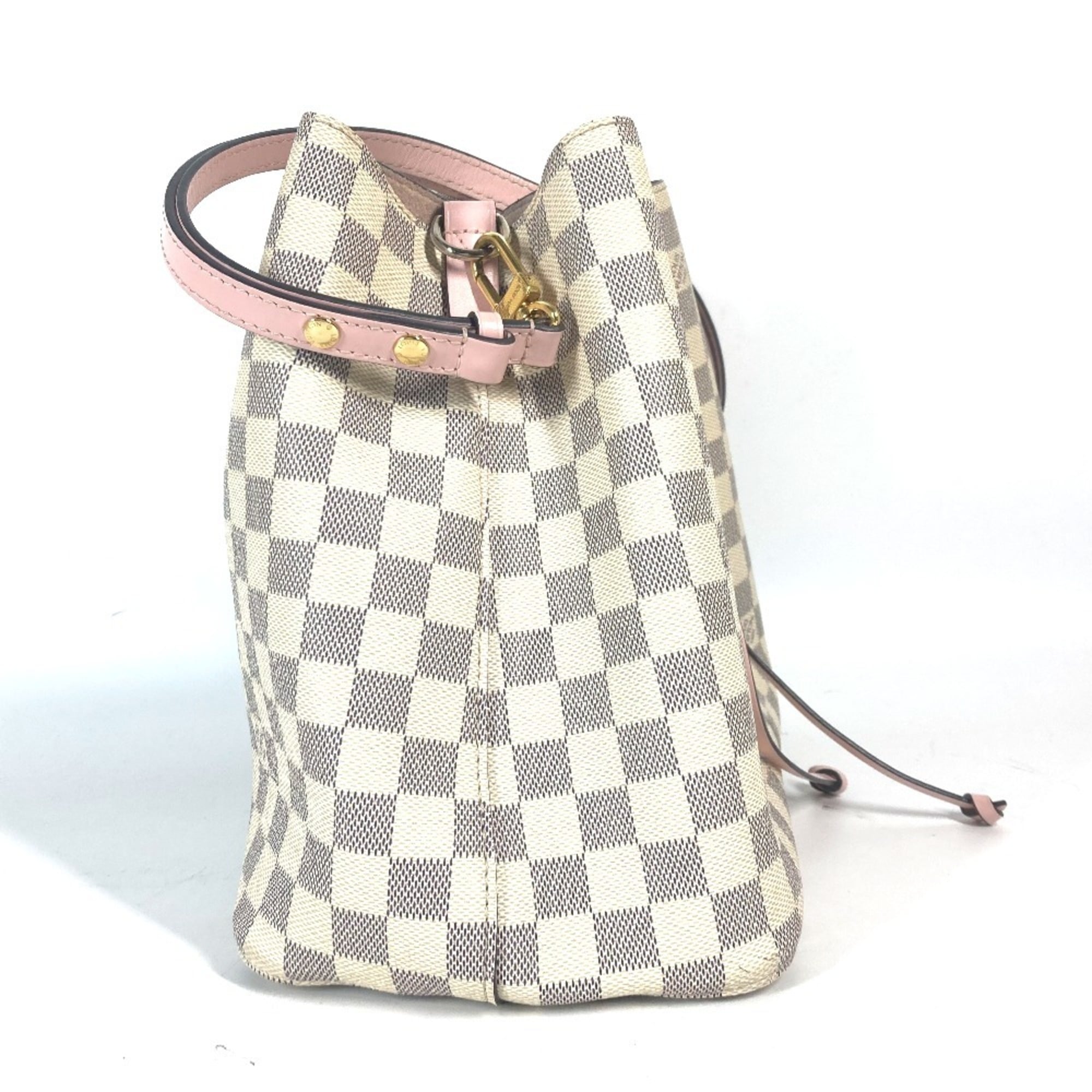 Louis Vuitton Damier Azur Pink White Damier Azur Shoulder Bag (Pre-Owned)