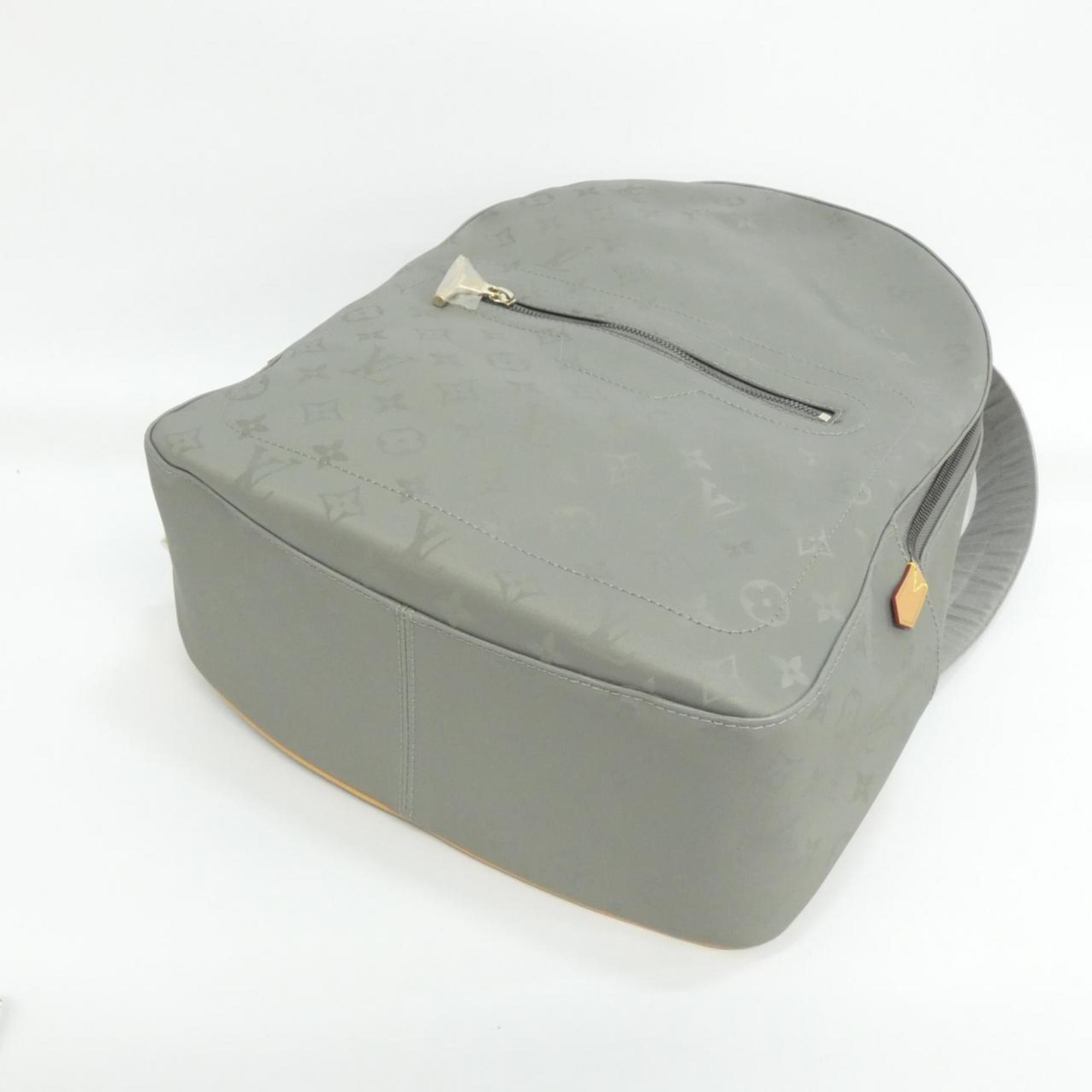 Louis Vuitton Gris Canvas Backpack (Pre-Owned)