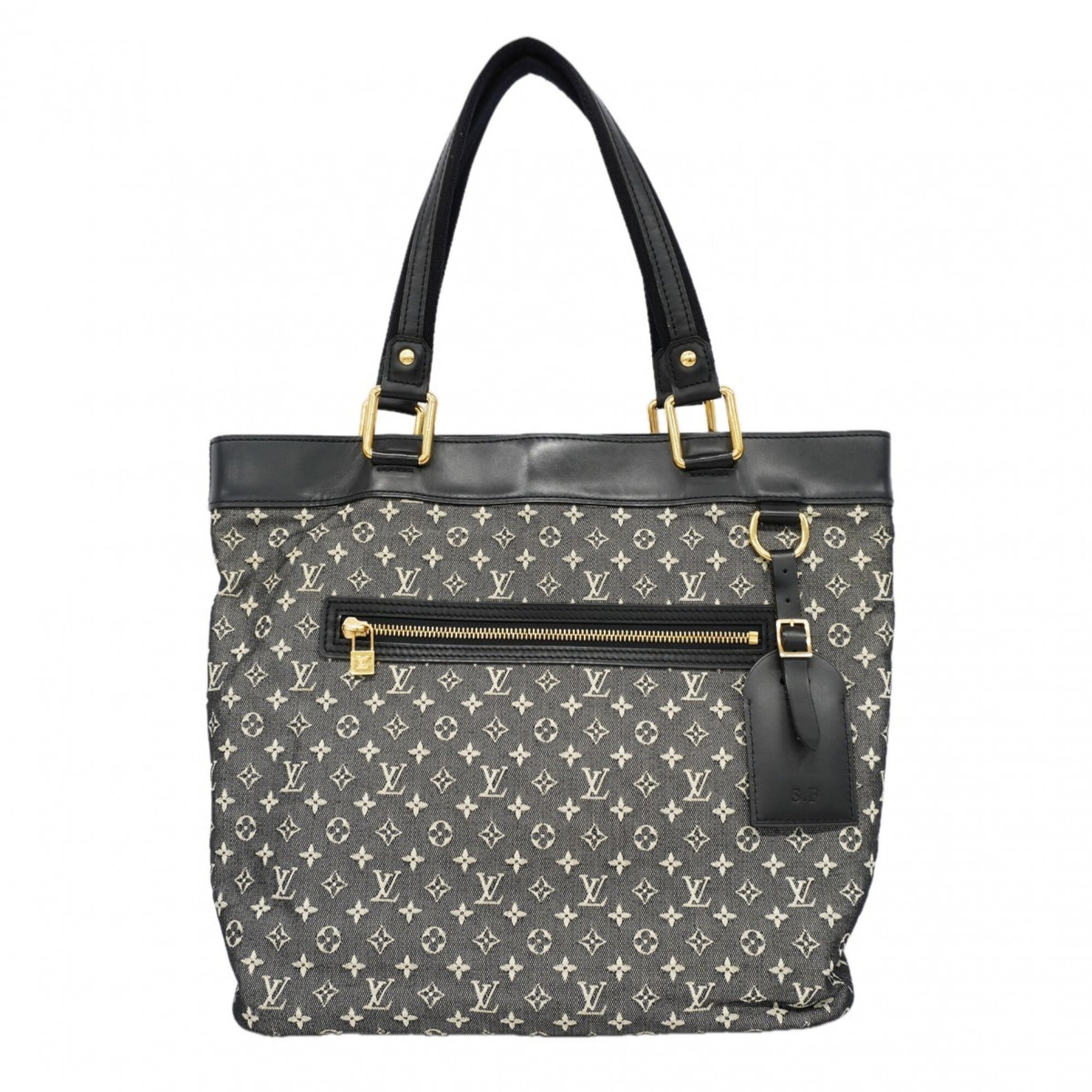 Louis Vuitton Noir Tote Bag (Pre-Owned)
