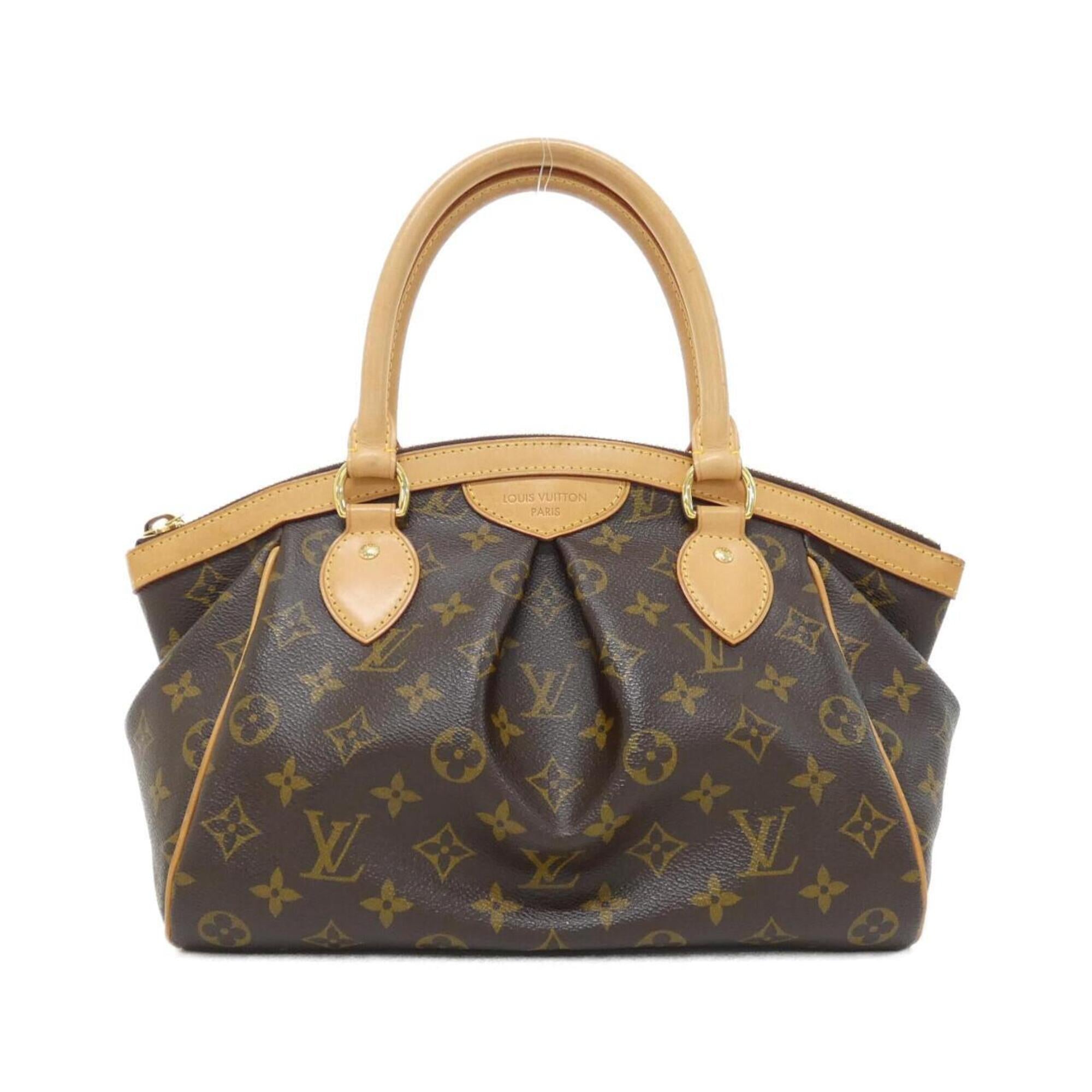 Louis Vuitton Marron Monogram Coated Canvas Handbag (Pre-Owned)