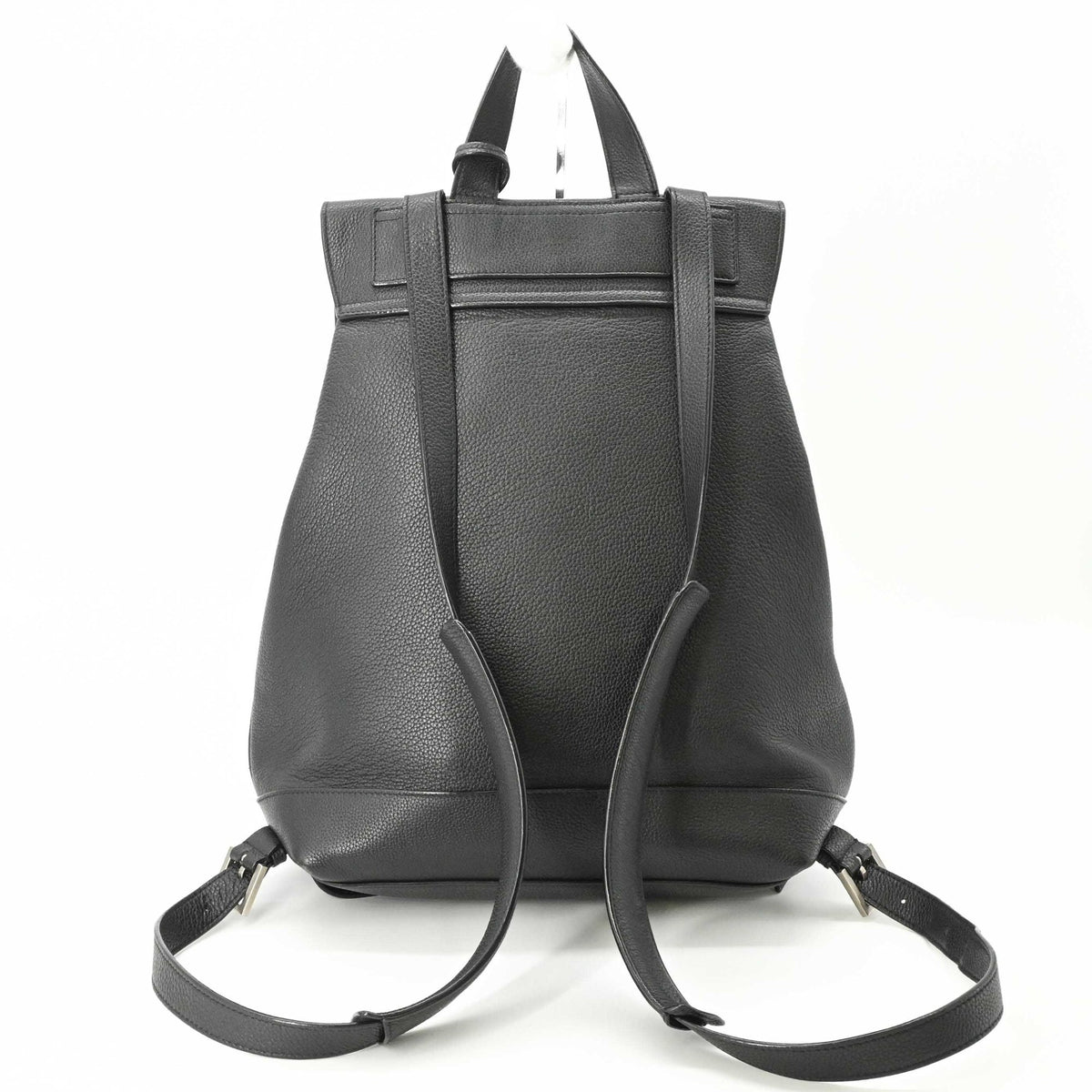 Saint Laurent Black Leather Backpack (Pre-Owned)
