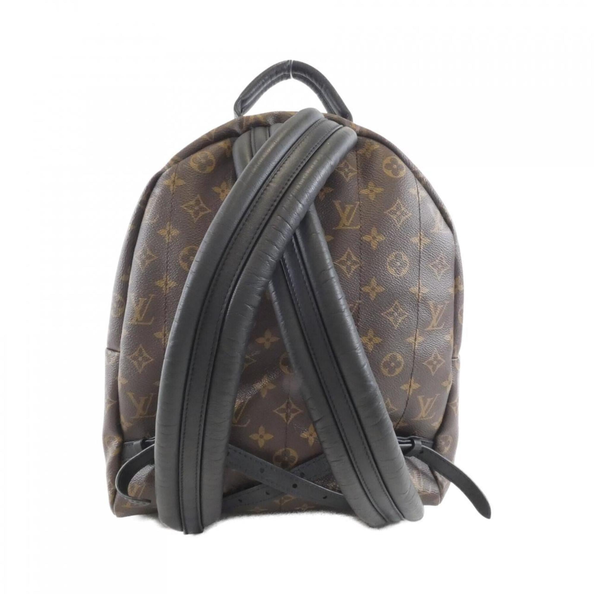 Louis Vuitton Brown Coated Canvas Backpack (Pre-Owned)