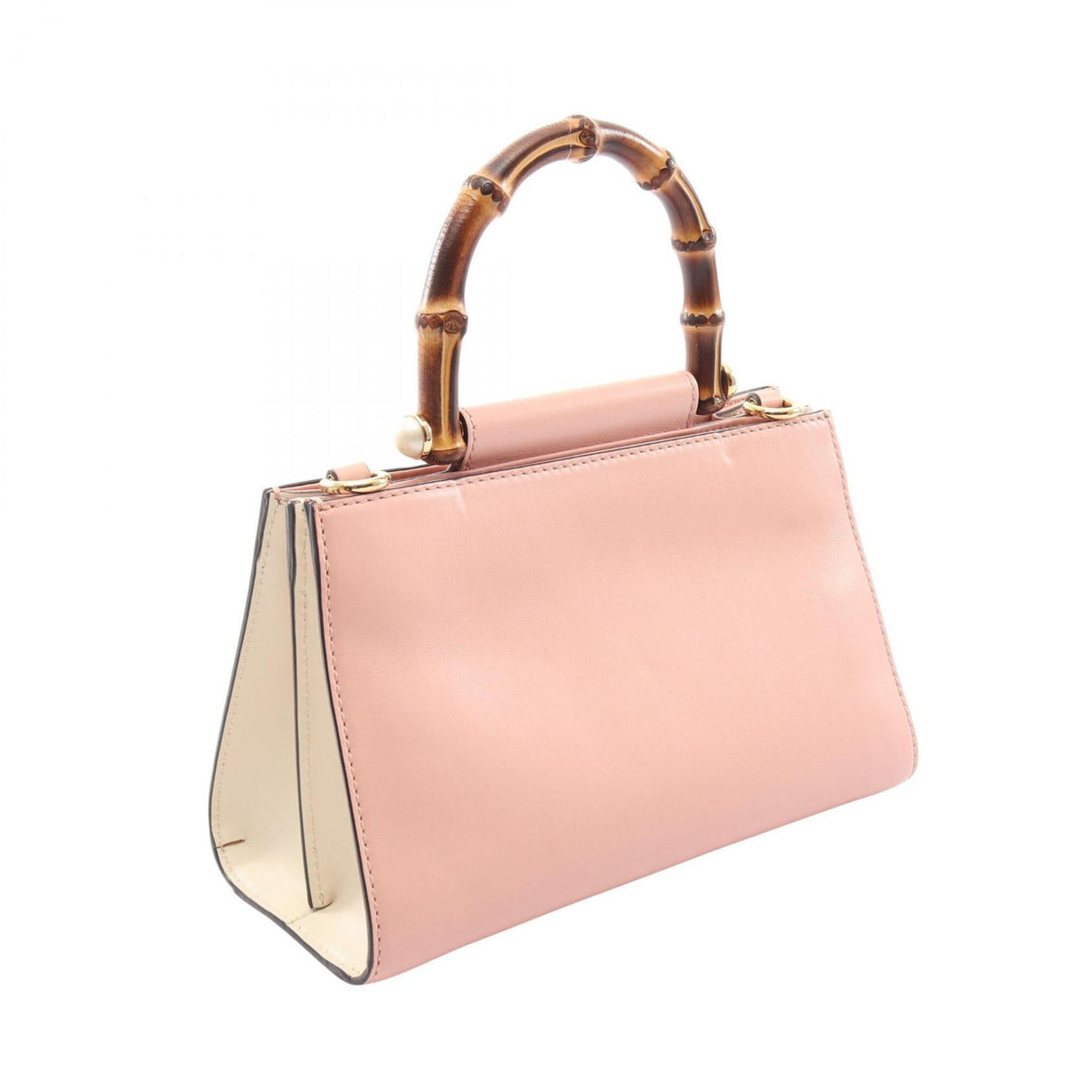 Gucci Pink Leather Handbag (Pre-Owned)