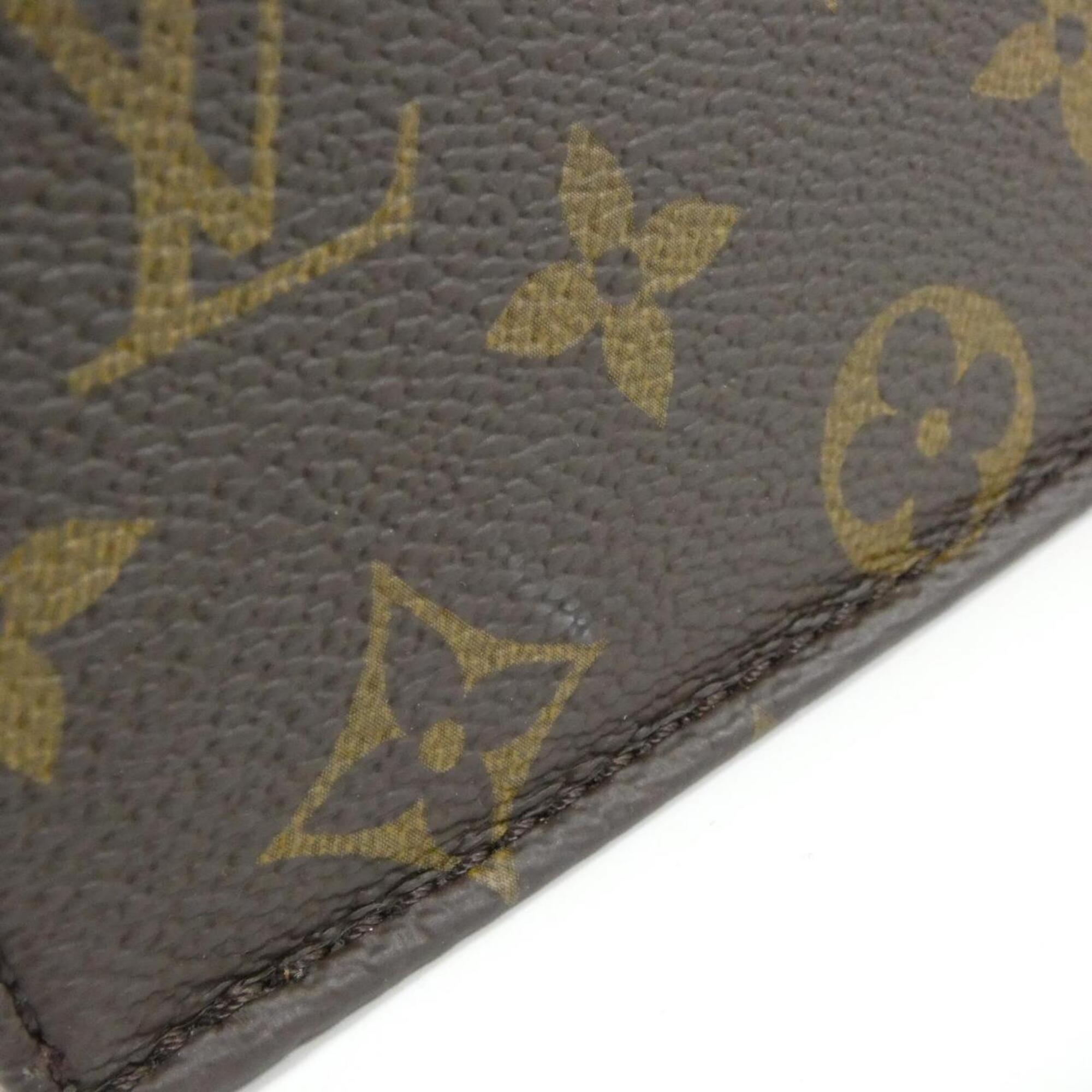 Louis Vuitton Marron Coated Canvas Handbag (Pre-Owned)
