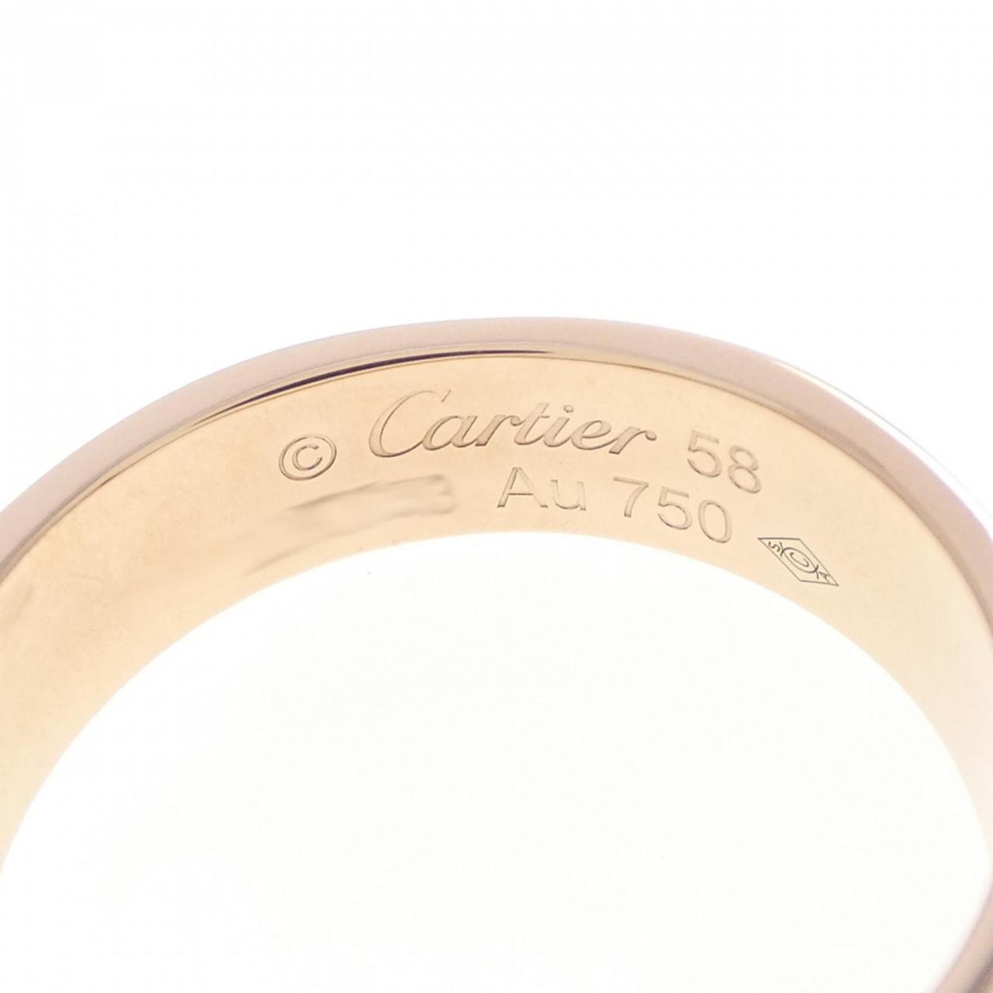 Cartier Pink Gold (18K) Band Ring (Pre-Owned)