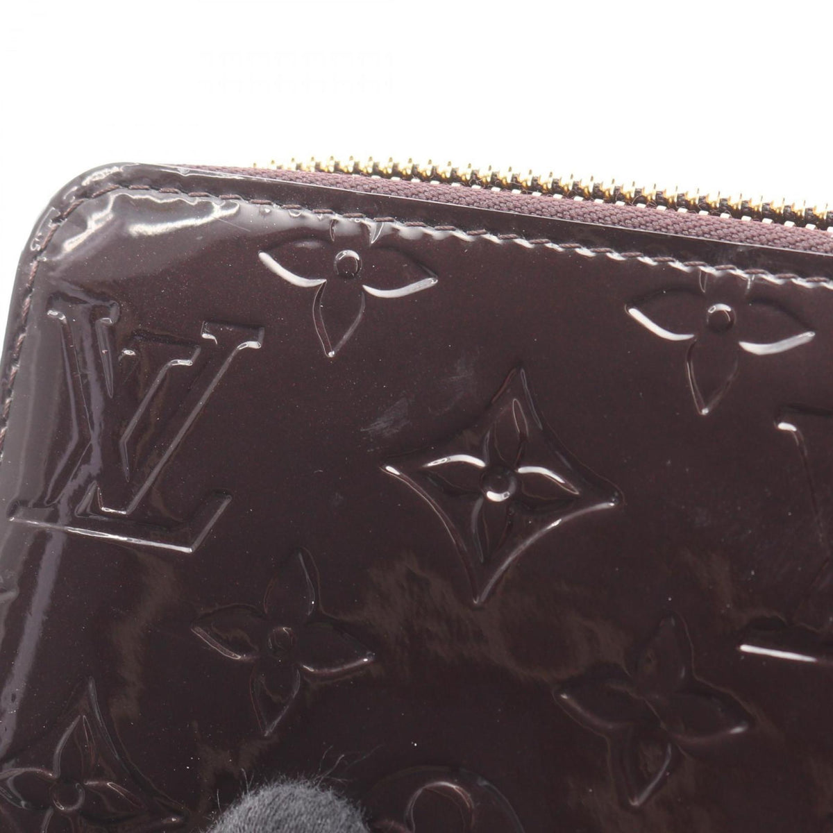 Louis Vuitton Vernis Amarante Purple Vernis Long Wallet (Bi-Fold) (Pre-Owned)