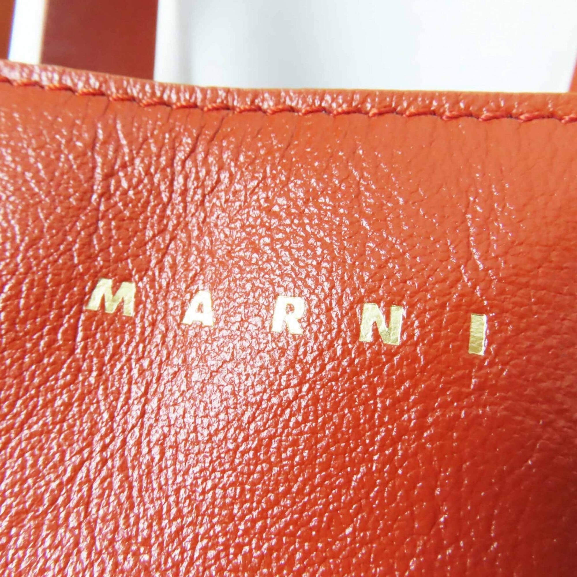 Marni Multi-Color Canvas Leather Shoulder Bag (Pre-Owned)