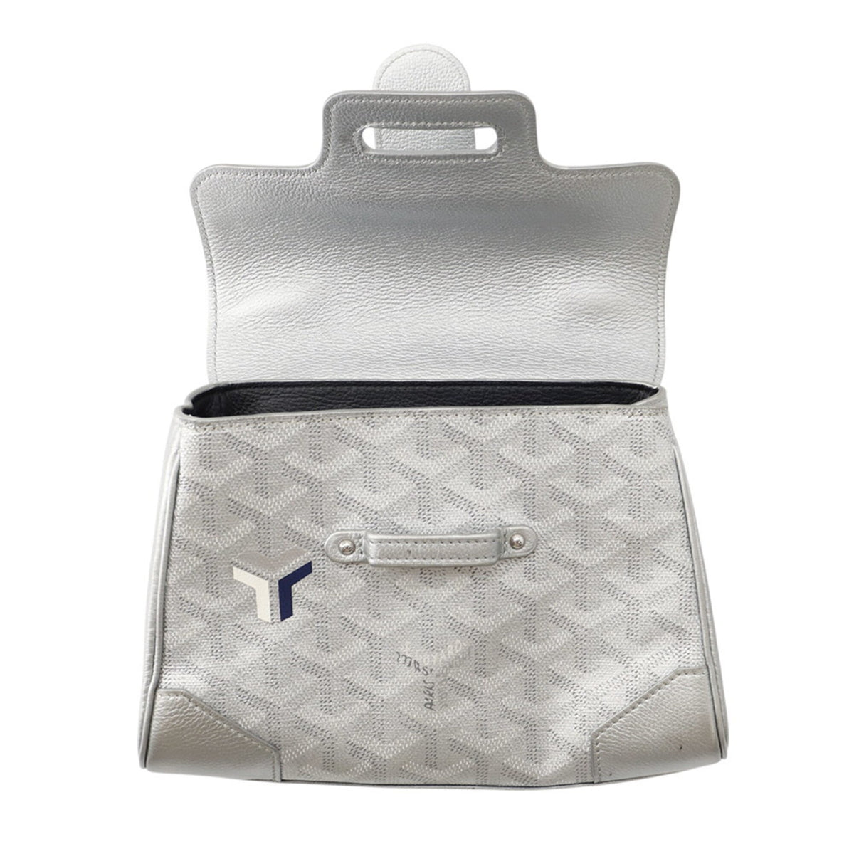 Goyard Silver Pvc Handbag (Pre-Owned)