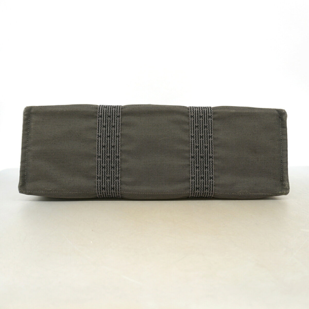 Hermes Gray Nylon Tote Bag (Pre-Owned)