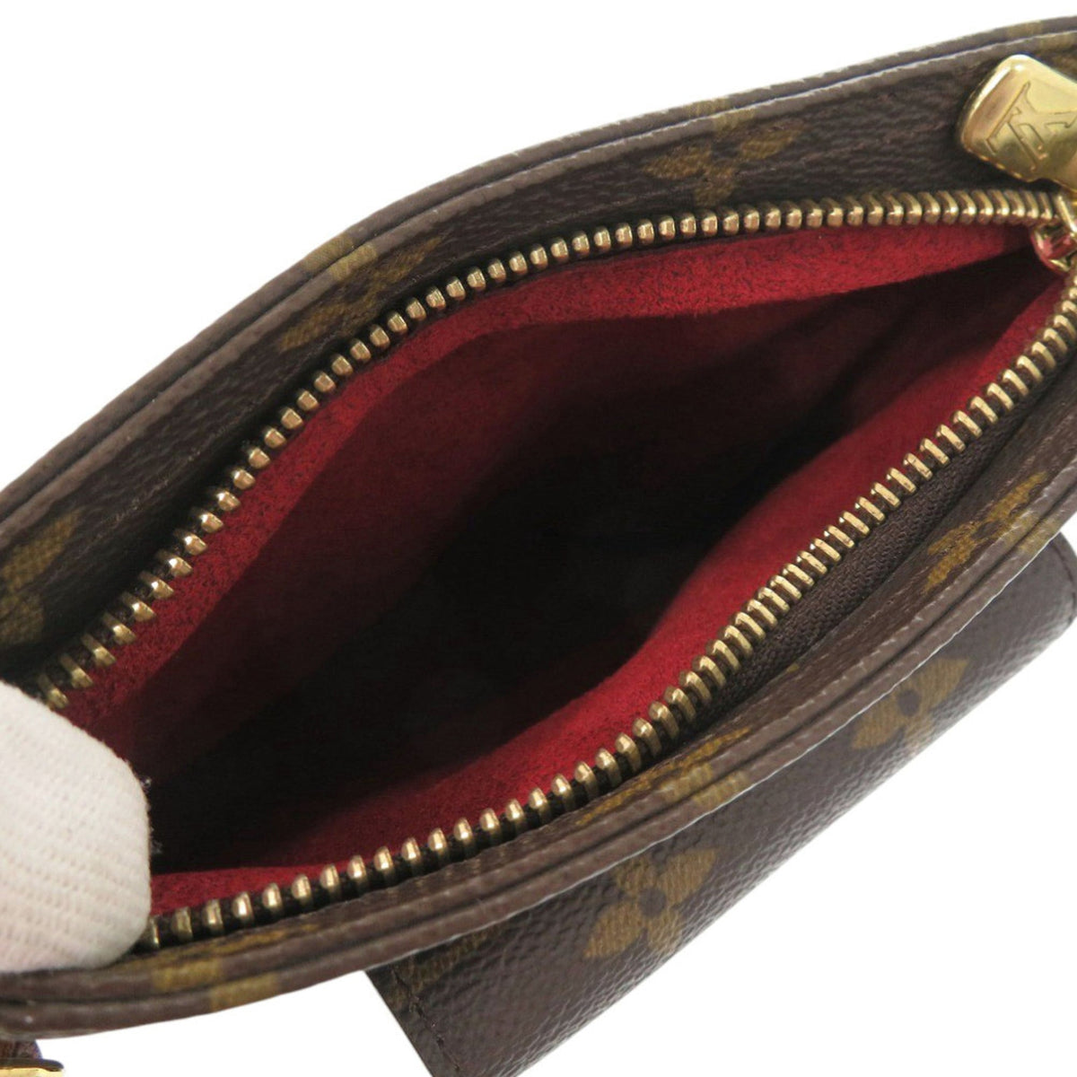 Louis Vuitton Brown Monogram Pouch (Pre-Owned)