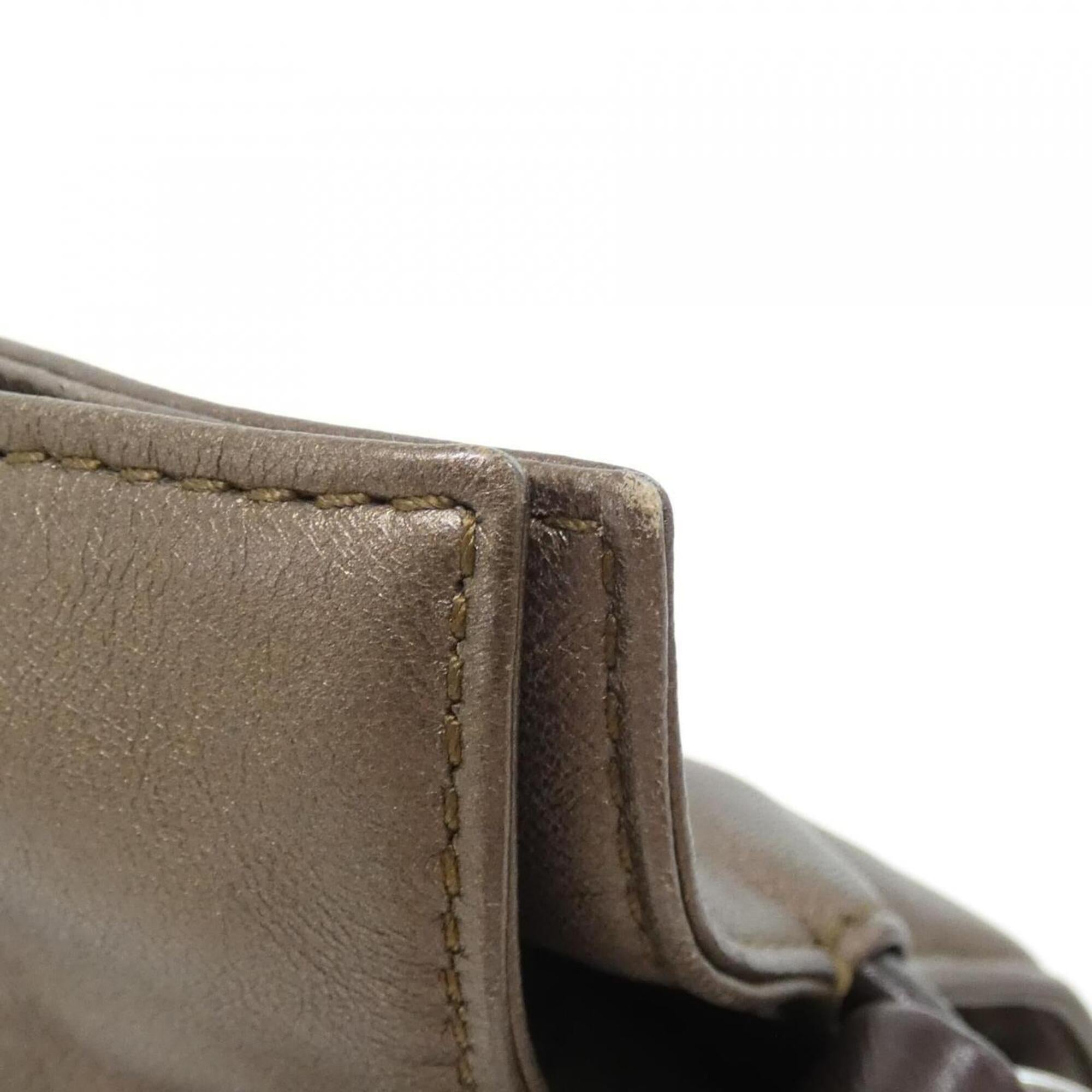 Loewe Flamenco Bronze Shoulder Bag (Pre-Owned)