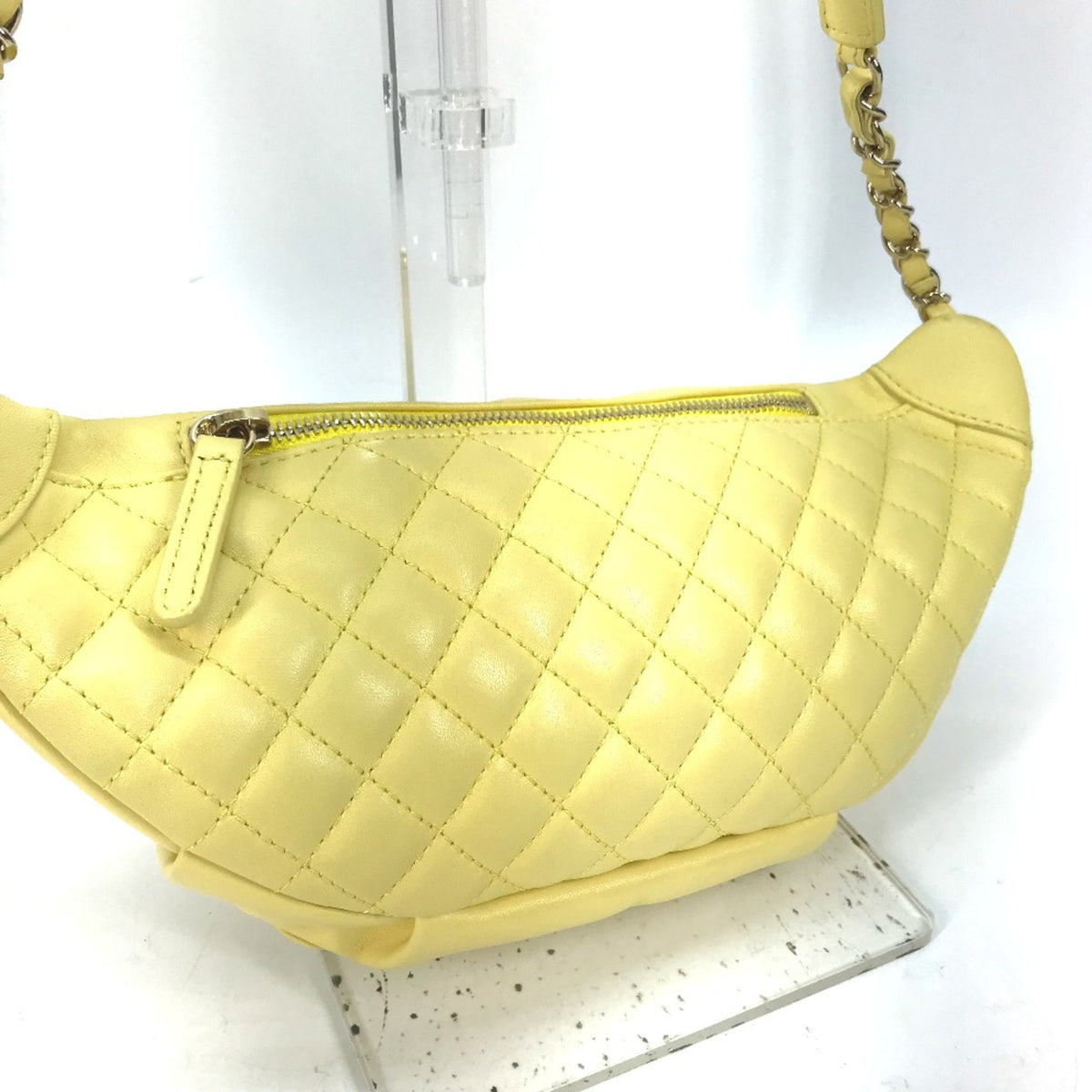 Chanel Yellow Leather Other (Pre-Owned)