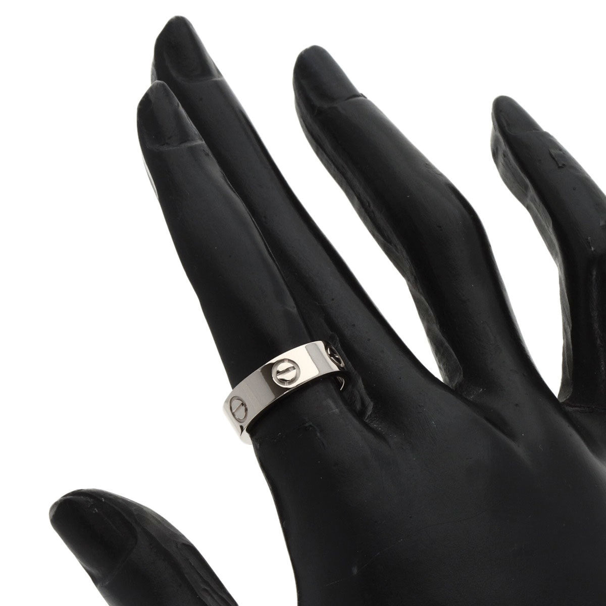 Cartier White Gold White Gold (18K) Band Ring (Pre-Owned)