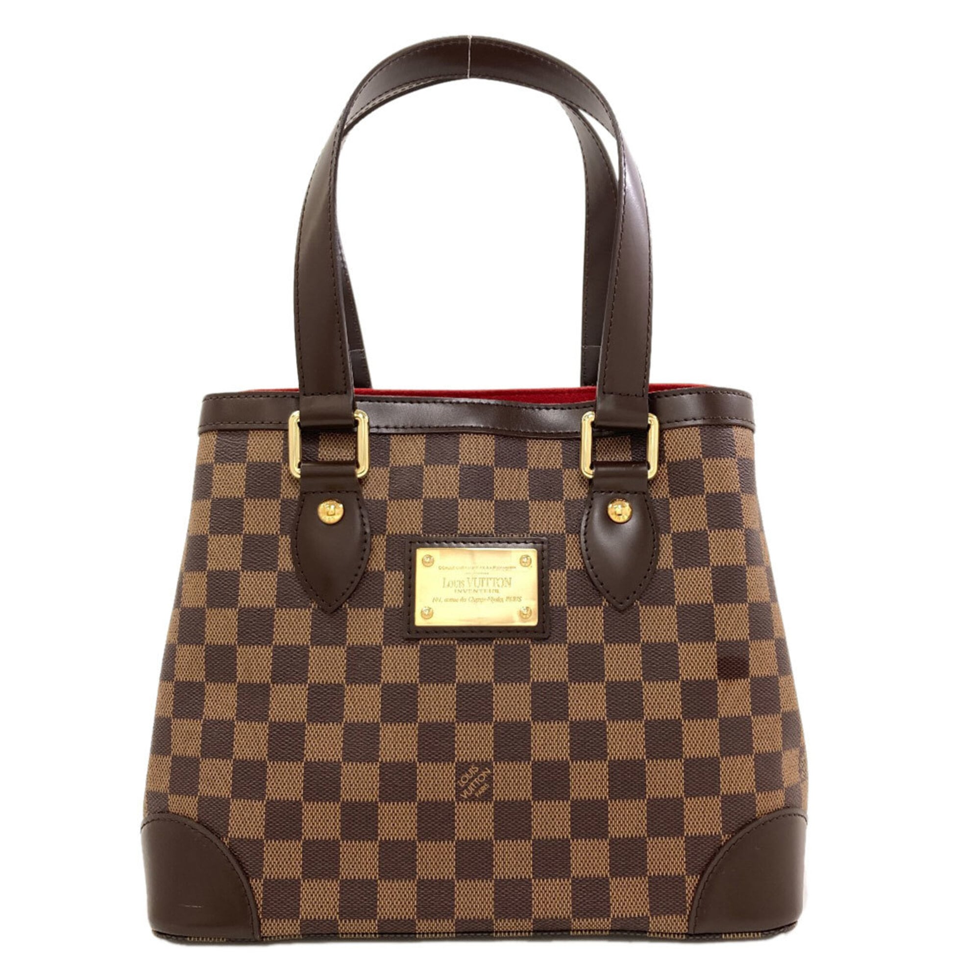 Louis Vuitton Damier Canvas Ebene Damier Canvas Tote Bag (Pre-Owned)