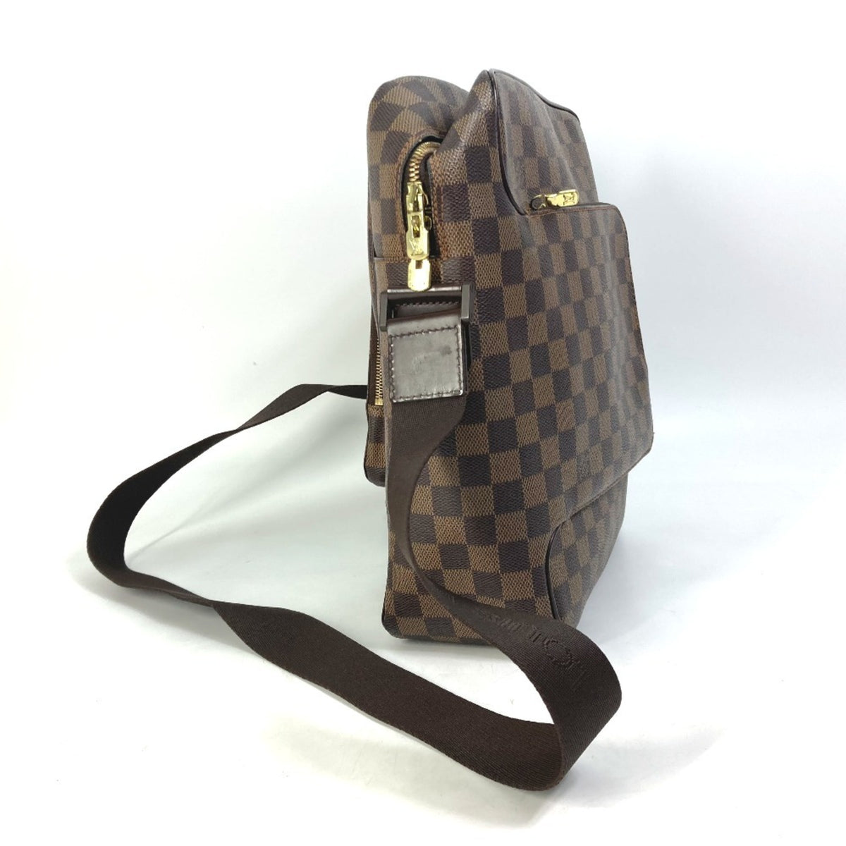 Louis Vuitton Brown Damier Canvas Ebene Damier Canvas Shoulder Bag (Pre-Owned)