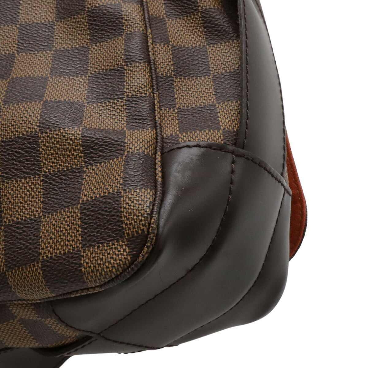 Louis Vuitton Brown Pvc Coated Canvas Messenger Bag Shoulder Bag (Pre-Owned)