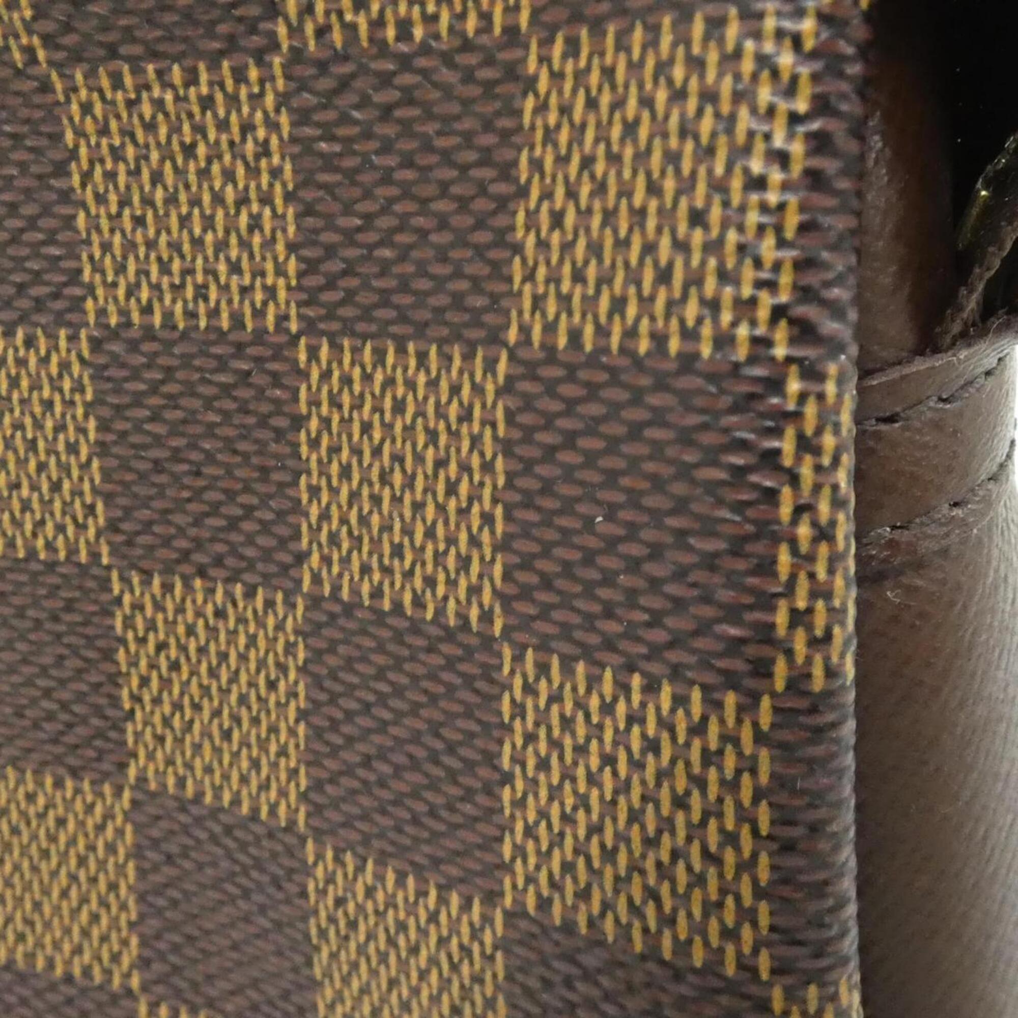 Louis Vuitton Brown Coated Canvas Pouch (Pre-Owned)