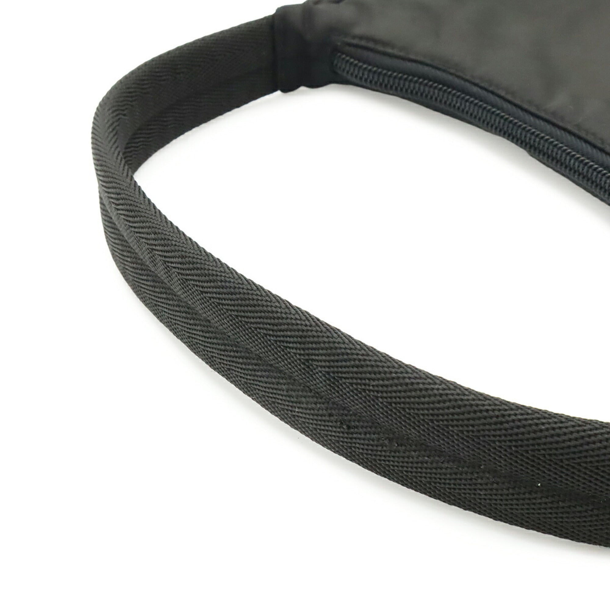 Prada Black Nero Nylon Handbag Pouch (Pre-Owned)