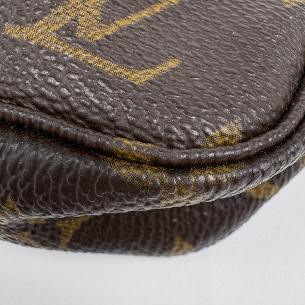 Louis Vuitton Brown Monogram Pochette Pouch (Pre-Owned)