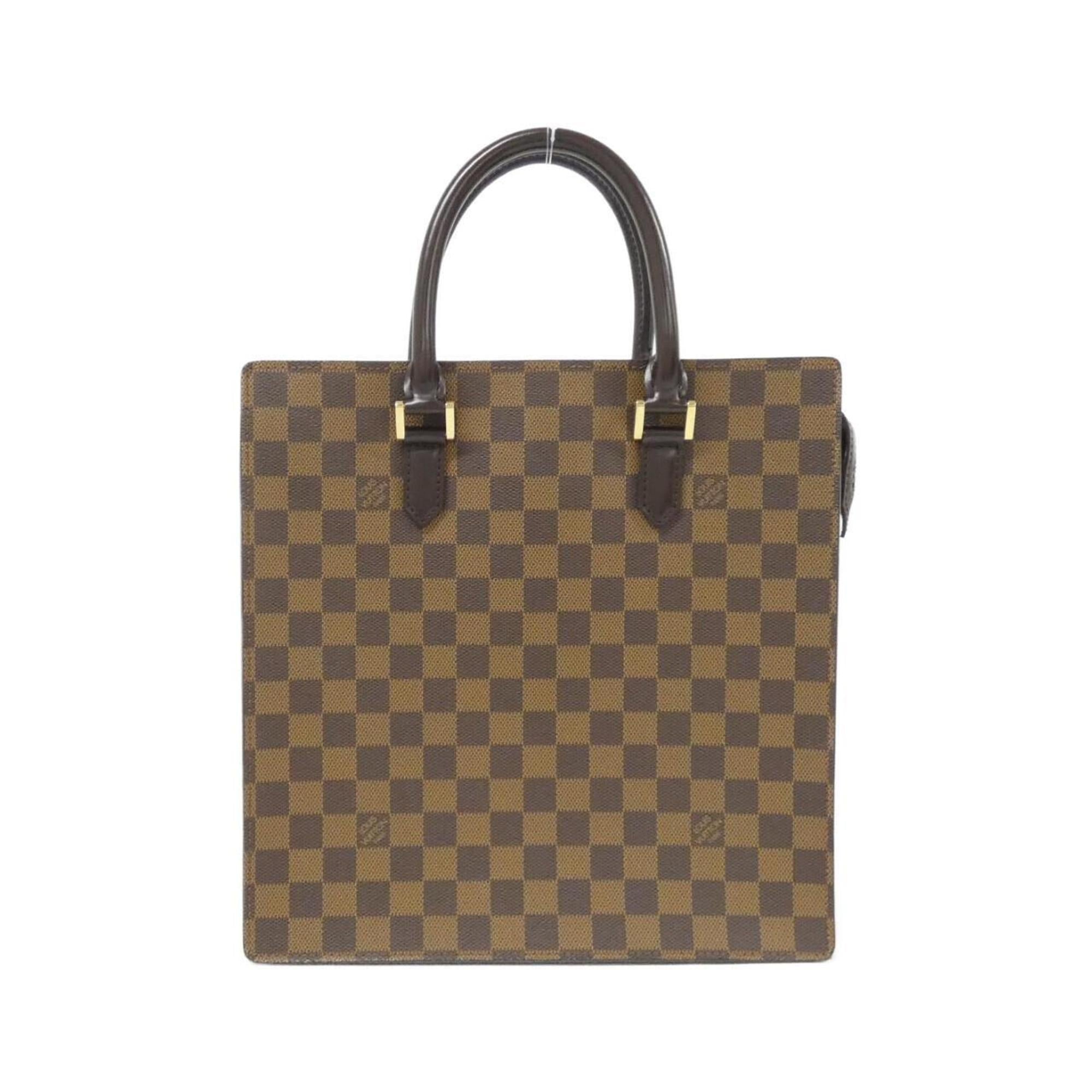 Louis Vuitton Brown Coated Canvas Handbag (Pre-Owned)