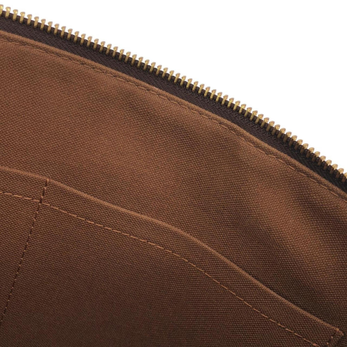 Louis Vuitton Marron Coated Canvas Handbag (Pre-Owned)