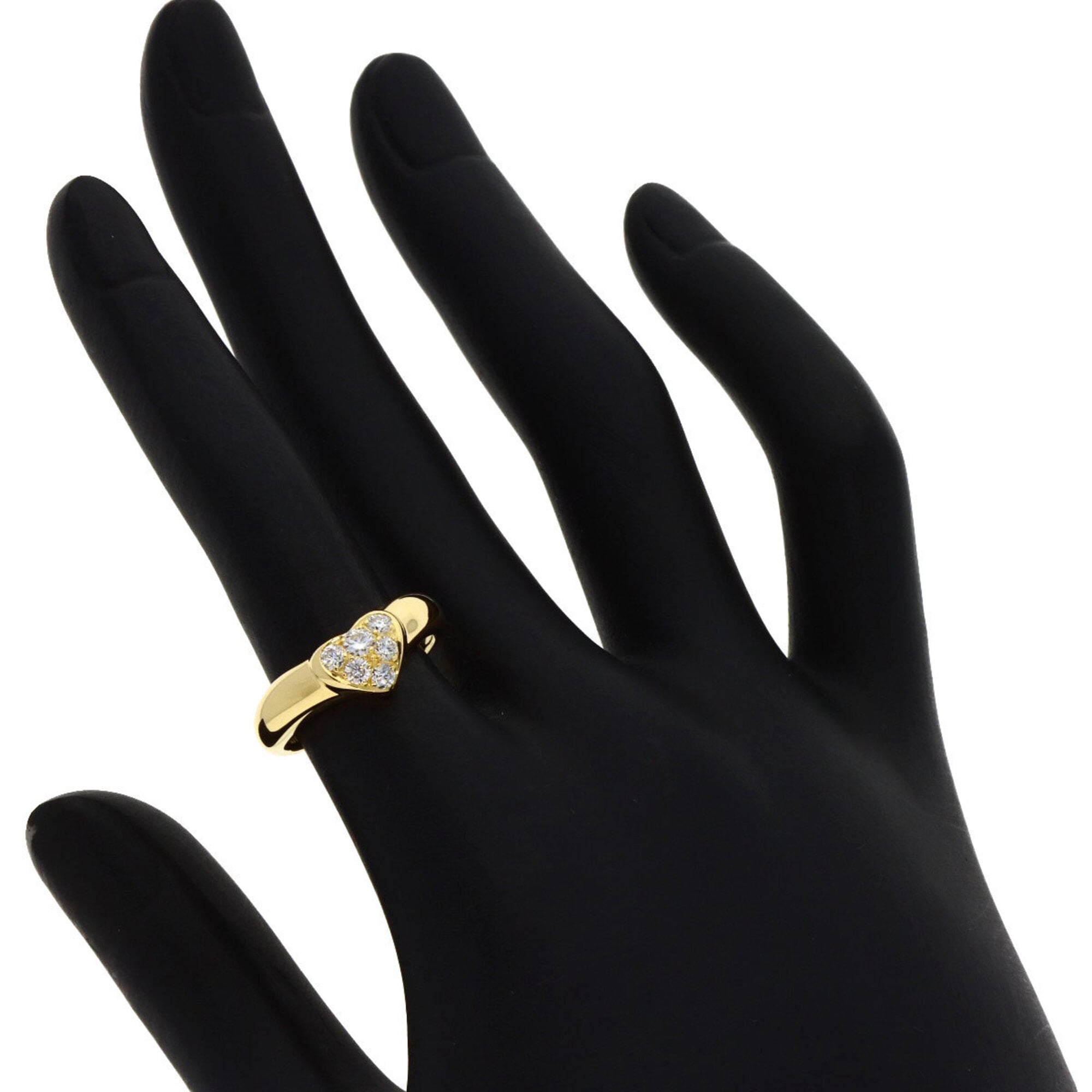 Tiffany Heart Yellow Gold (18K) Band Ring (Pre-Owned)