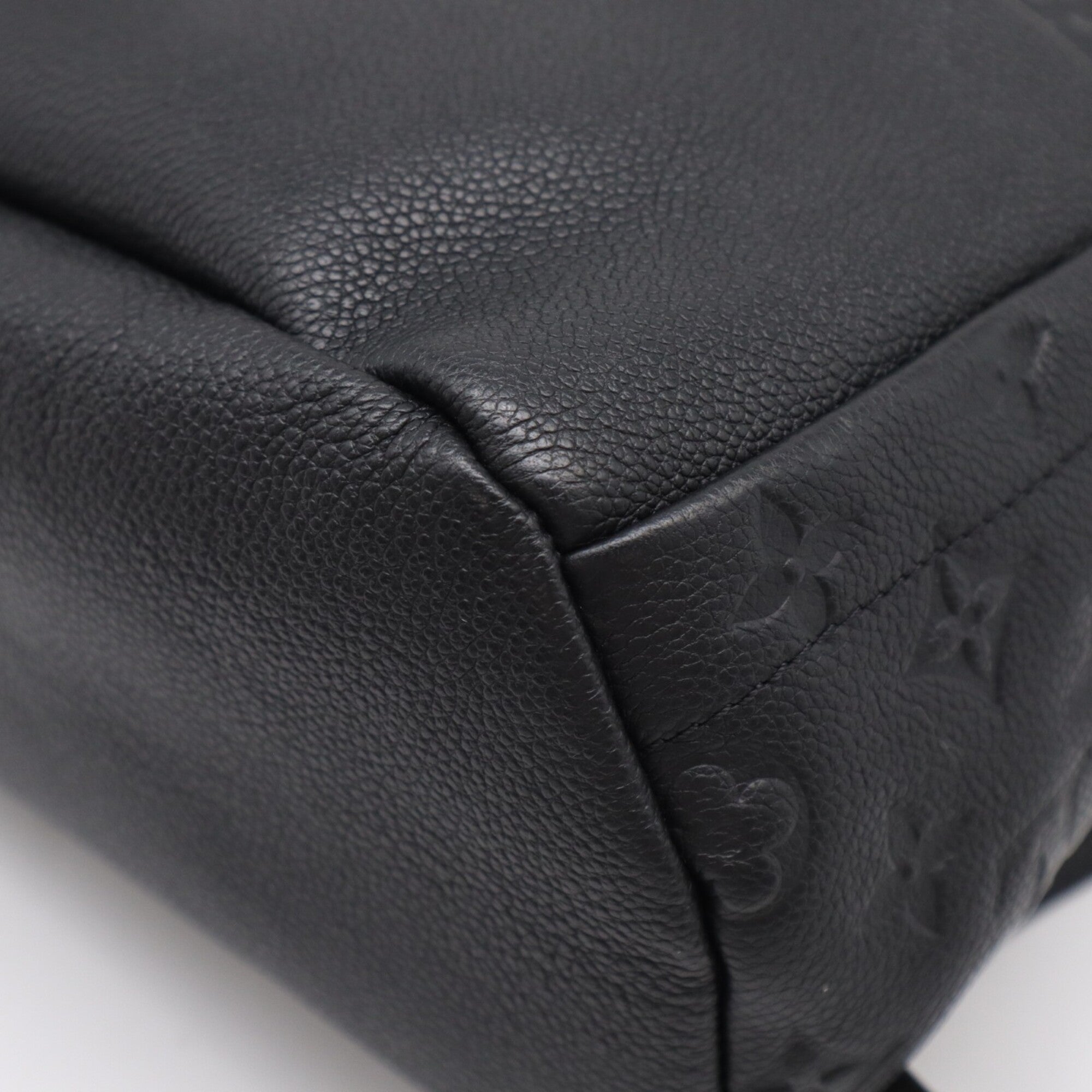 Louis Vuitton Monogram Empreinte Black Leather Backpack (Pre-Owned)
