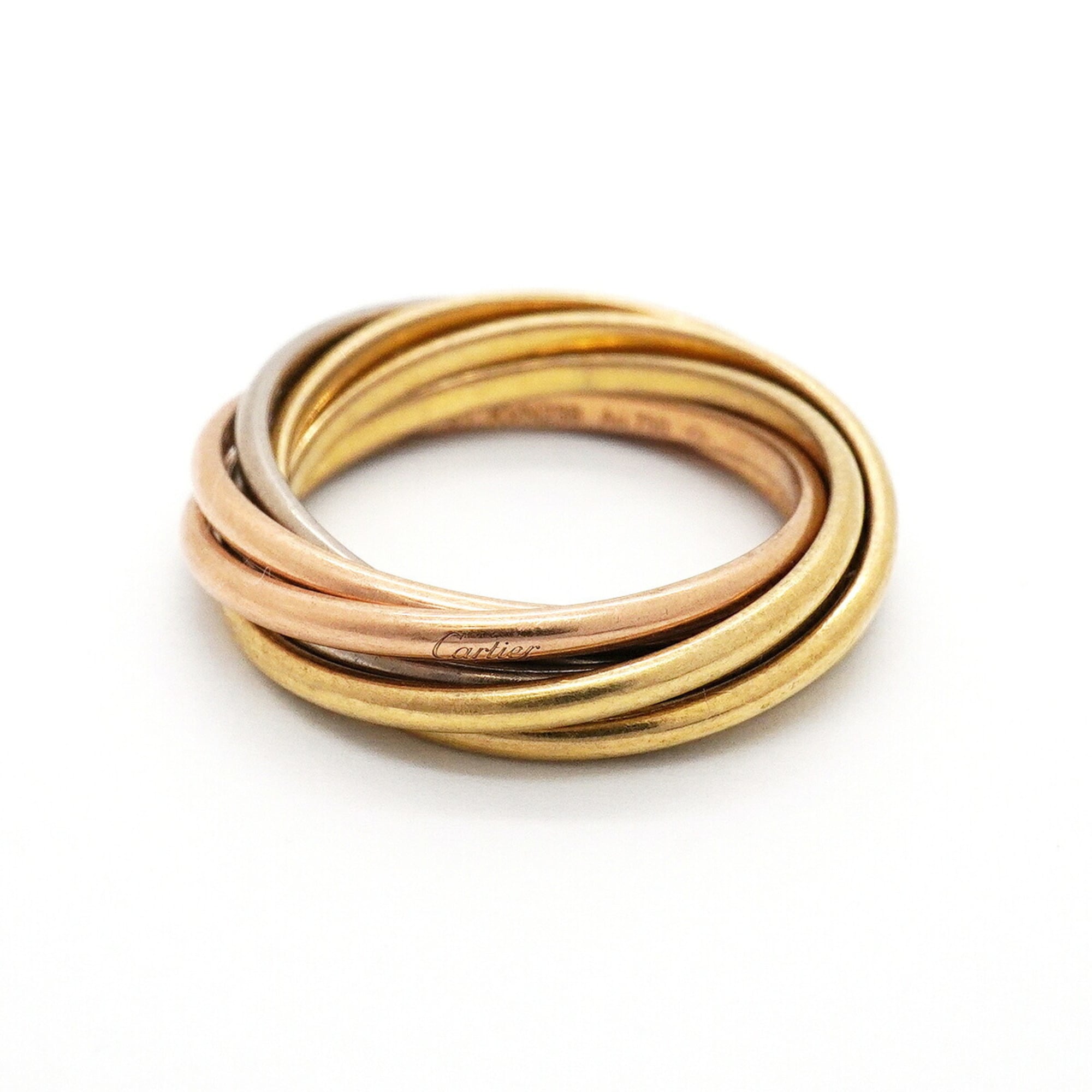 Cartier Yellow Gold (18K) Pink Gold (18K) White Gold (18K) Band Ring (Pre-Owned)