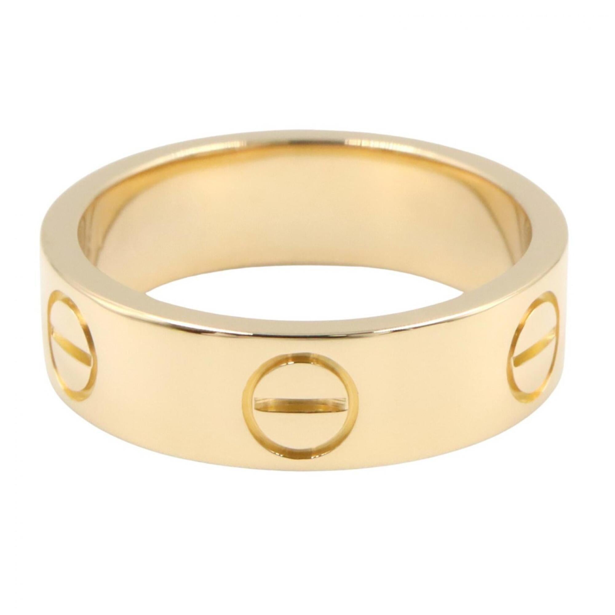 Cartier Love Yellow Gold (18K) Band Ring (Pre-Owned)