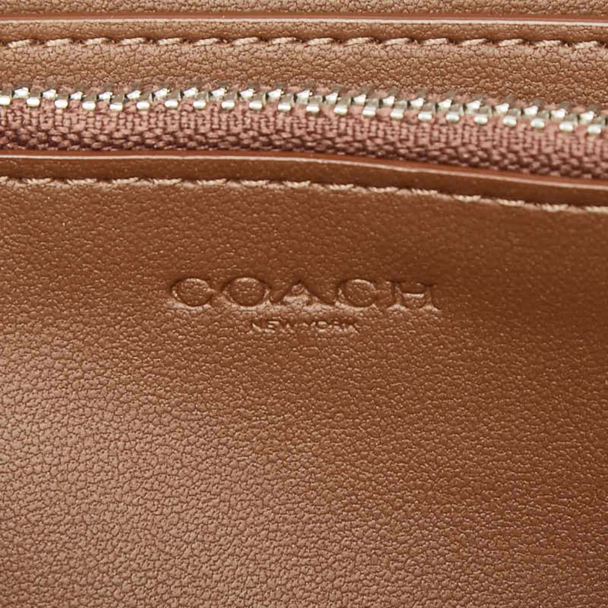 Gucci Brown Leather Long Wallet (Bi-Fold) (Pre-Owned)