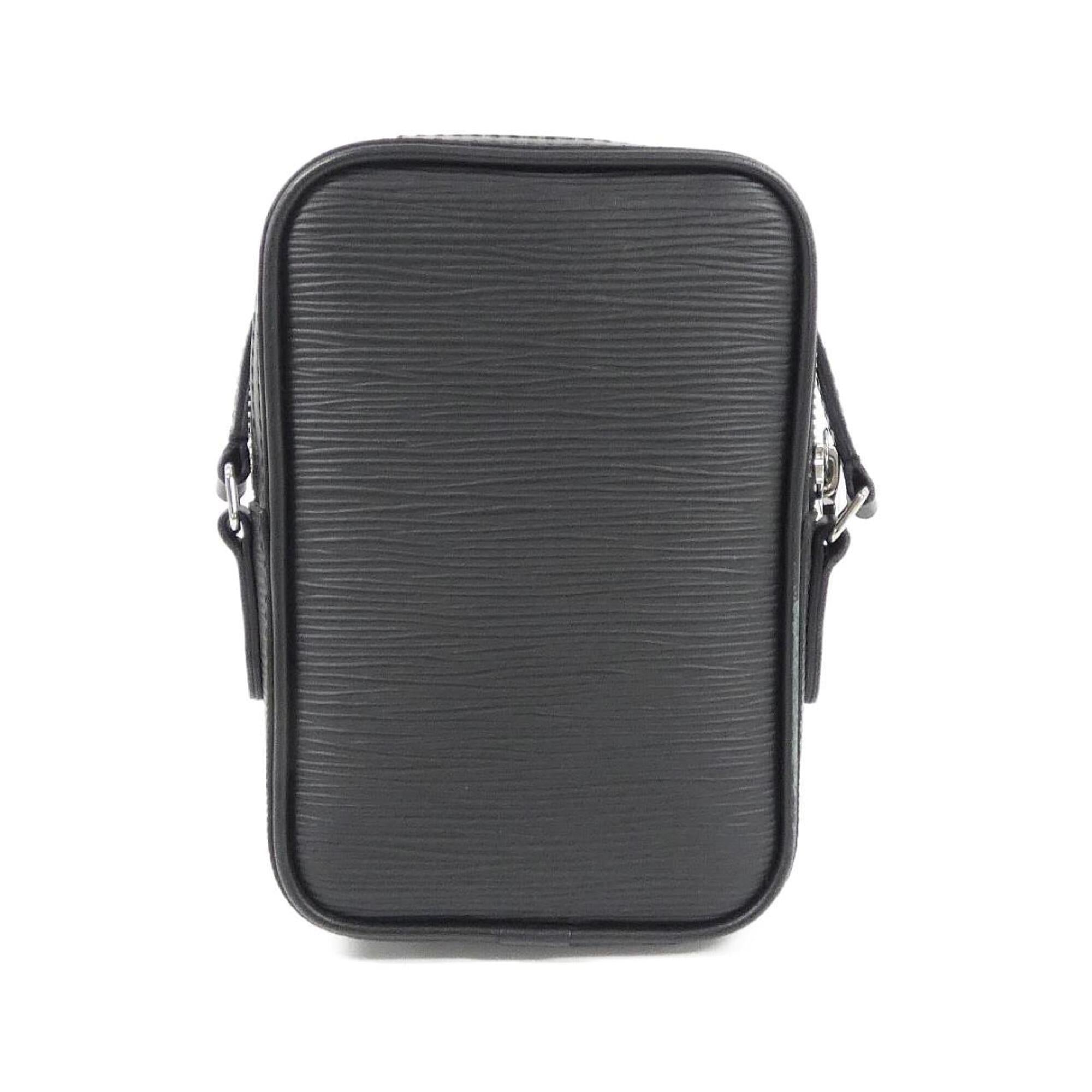 Louis Vuitton Black Jaune Leather Shoulder Bag (Pre-Owned)