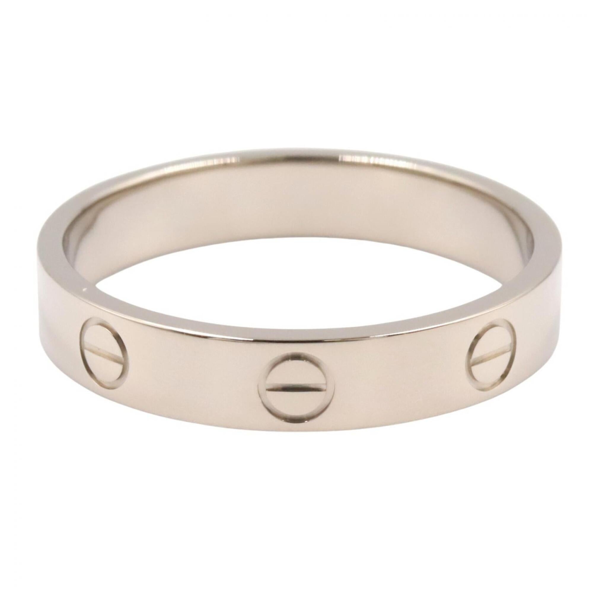 Cartier Silver White Gold (18K) Band Ring (Pre-Owned)