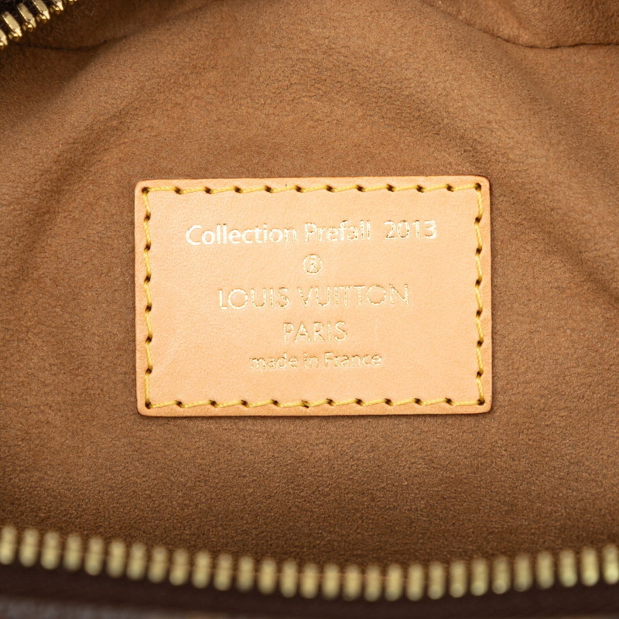 Louis Vuitton Brown Pvc Leather Handbag (Pre-Owned)
