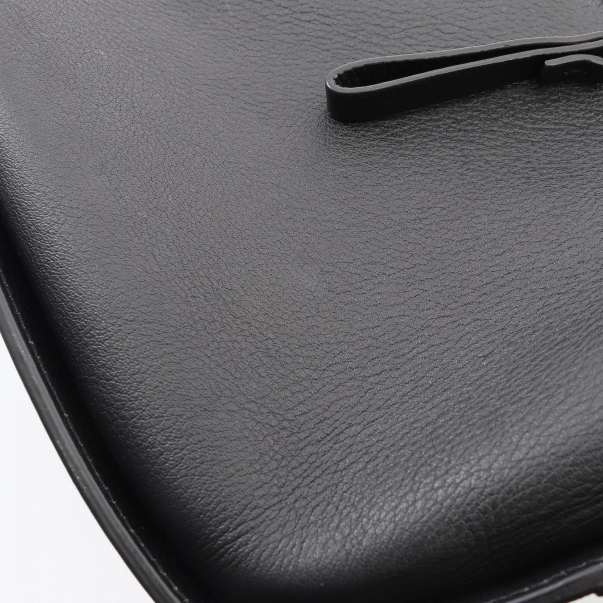 Loewe Hammock Black Leather Handbag (Pre-Owned)